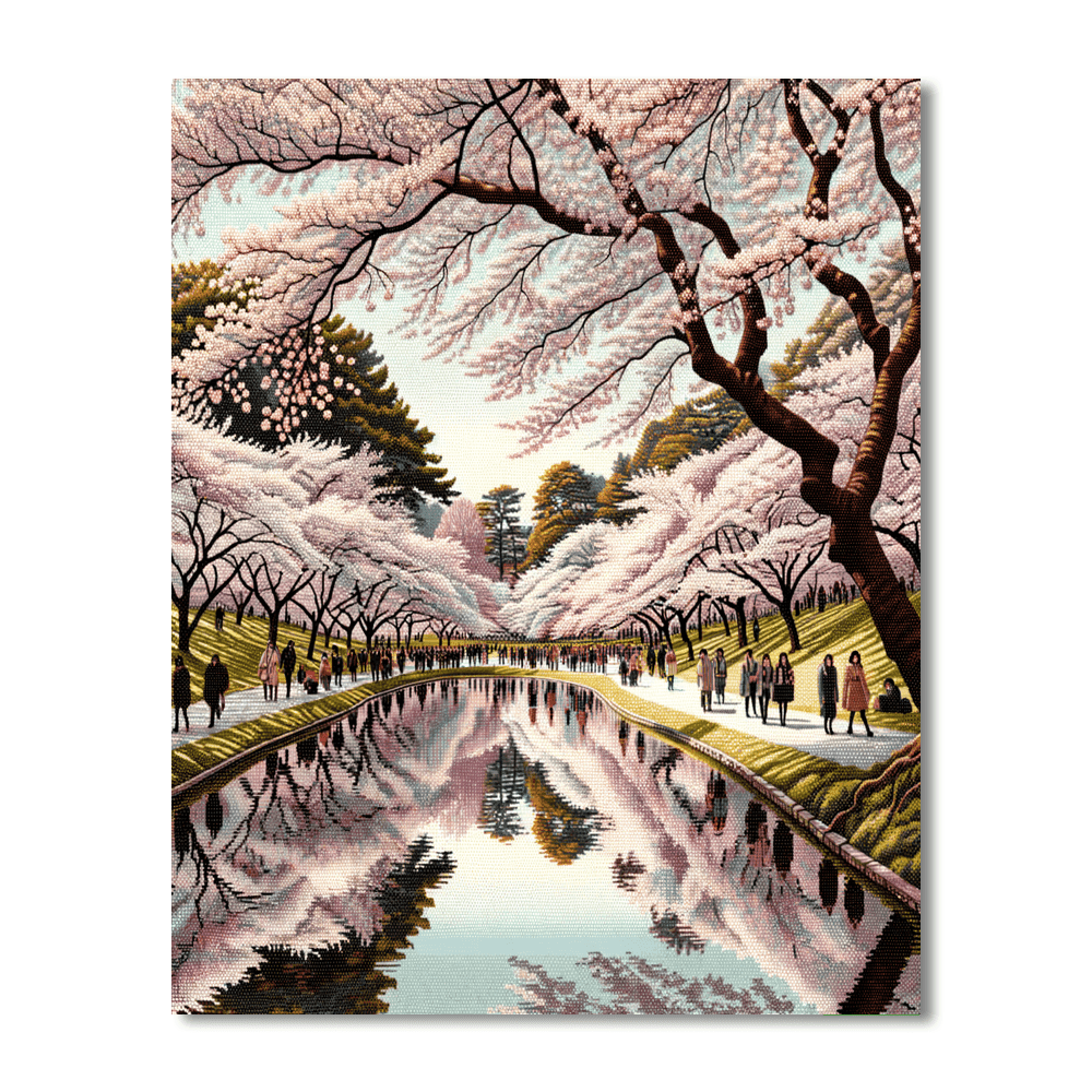 Cherry Blossom Festival - Washington D.c. Paint By Number