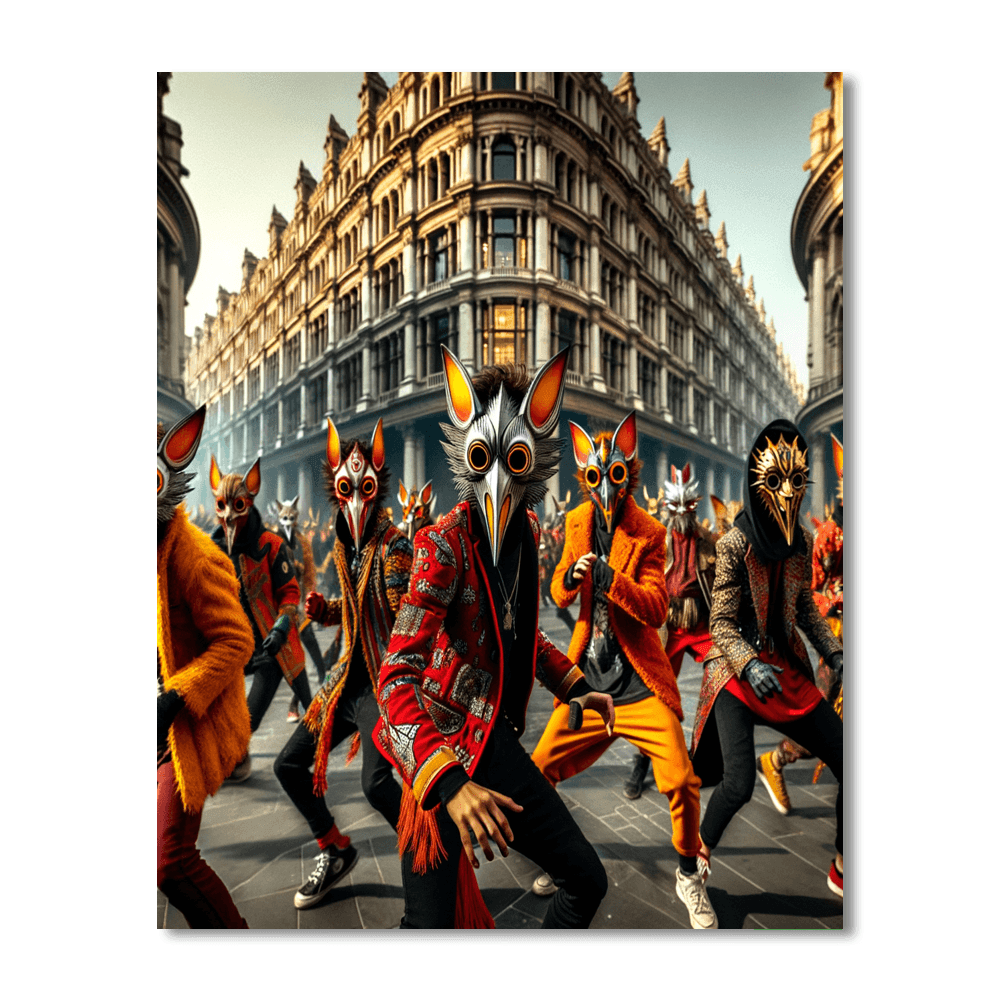 Diablos Danzantes - San Francisco De Yare, Venezuela Paint By Number