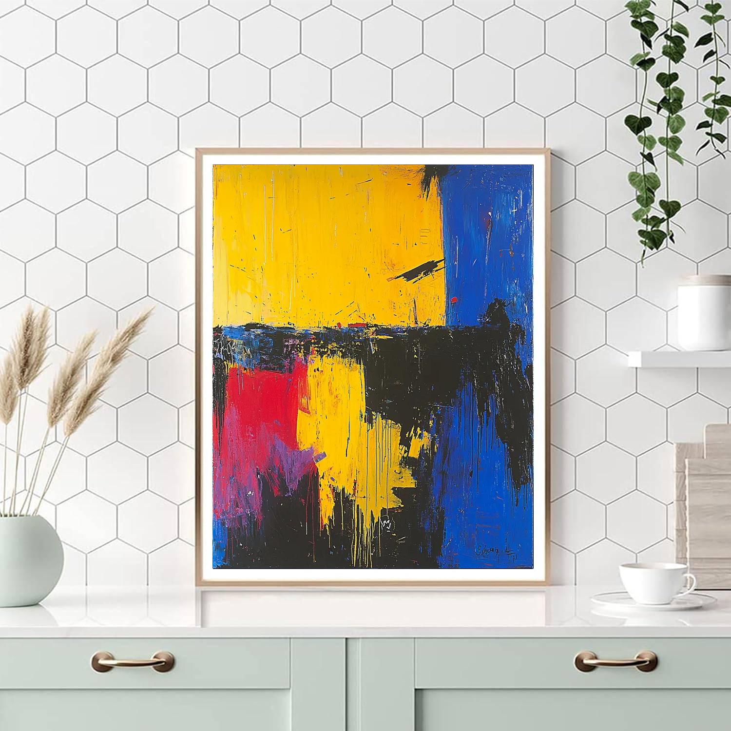 Jean-Michel Basquiat Inspired Metaphorical Landscapes  Paint By Numbers Kits