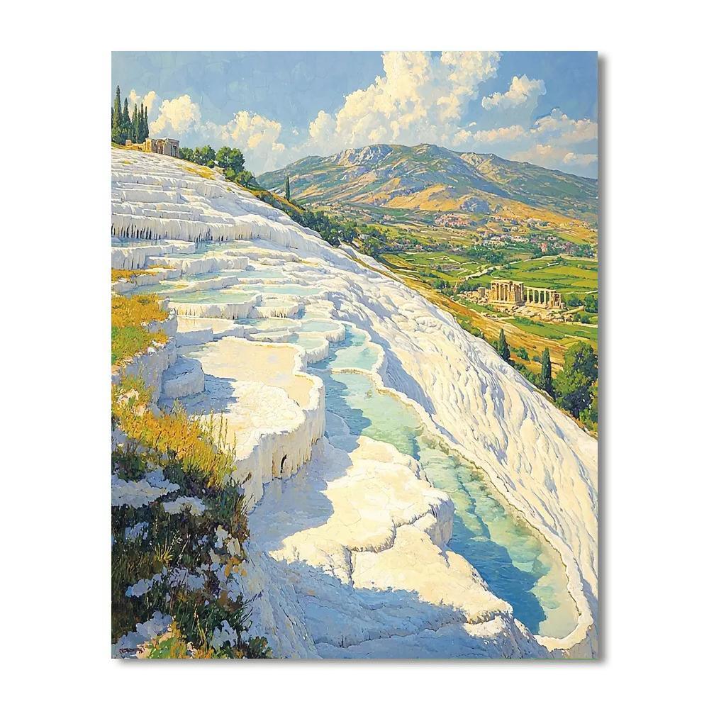 Pamukkale - Denizli Paint By Numbers