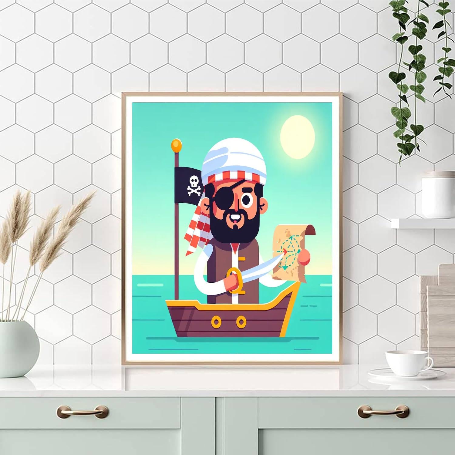 Pirate's Adventure Paint By Number