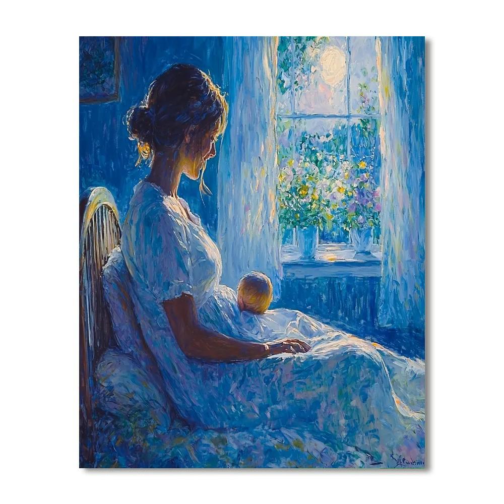 A Mother's Whisper Painting Number Kit