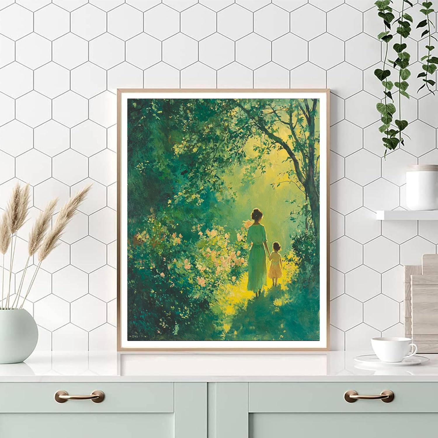 Cherished Garden Walk Paint By Number