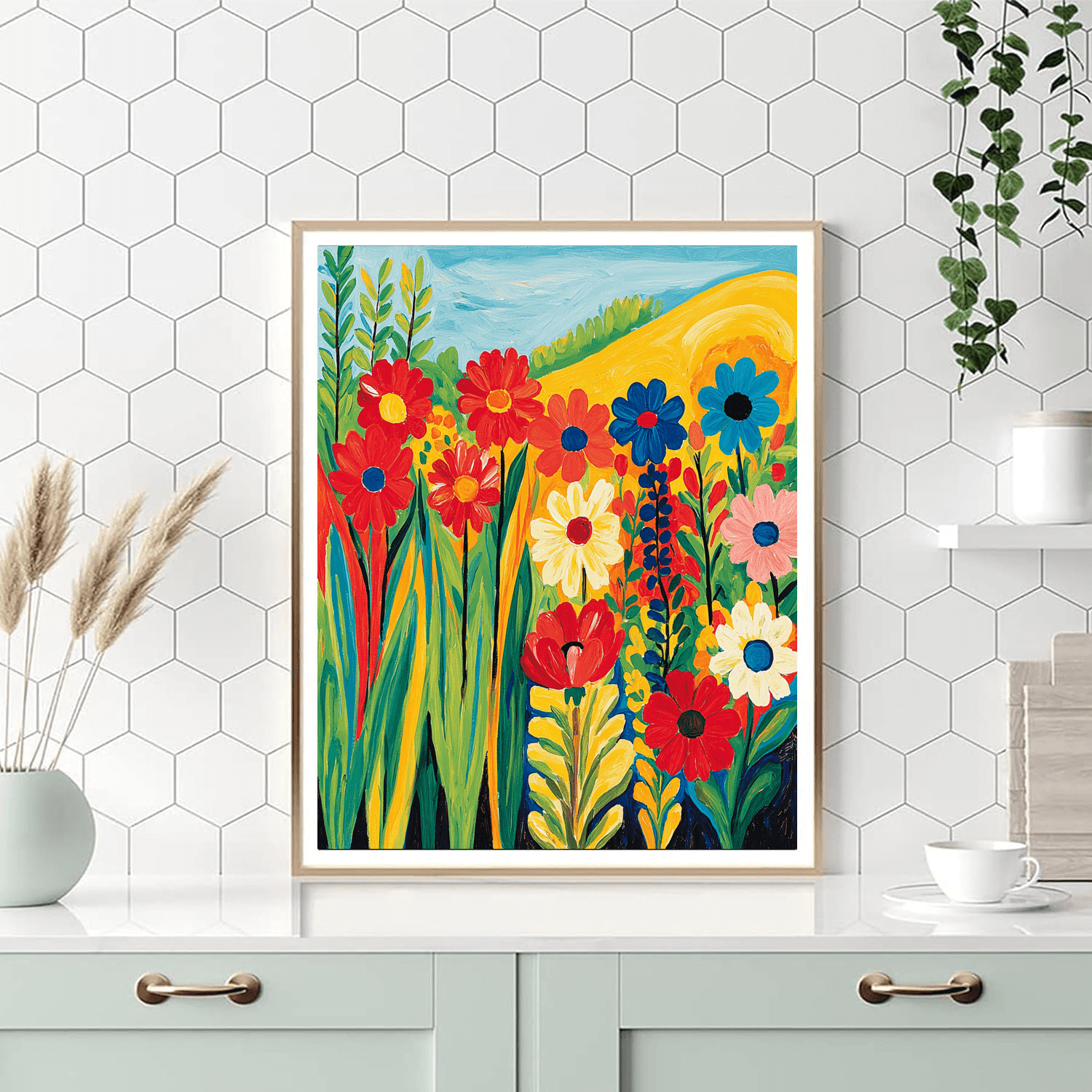 Henri Matisse Inspired Garden Of Joy  Painting By Numbers Kit