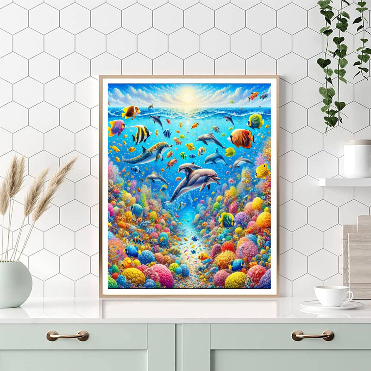 Magical Underwater Fantasy Numbered Painting Kits