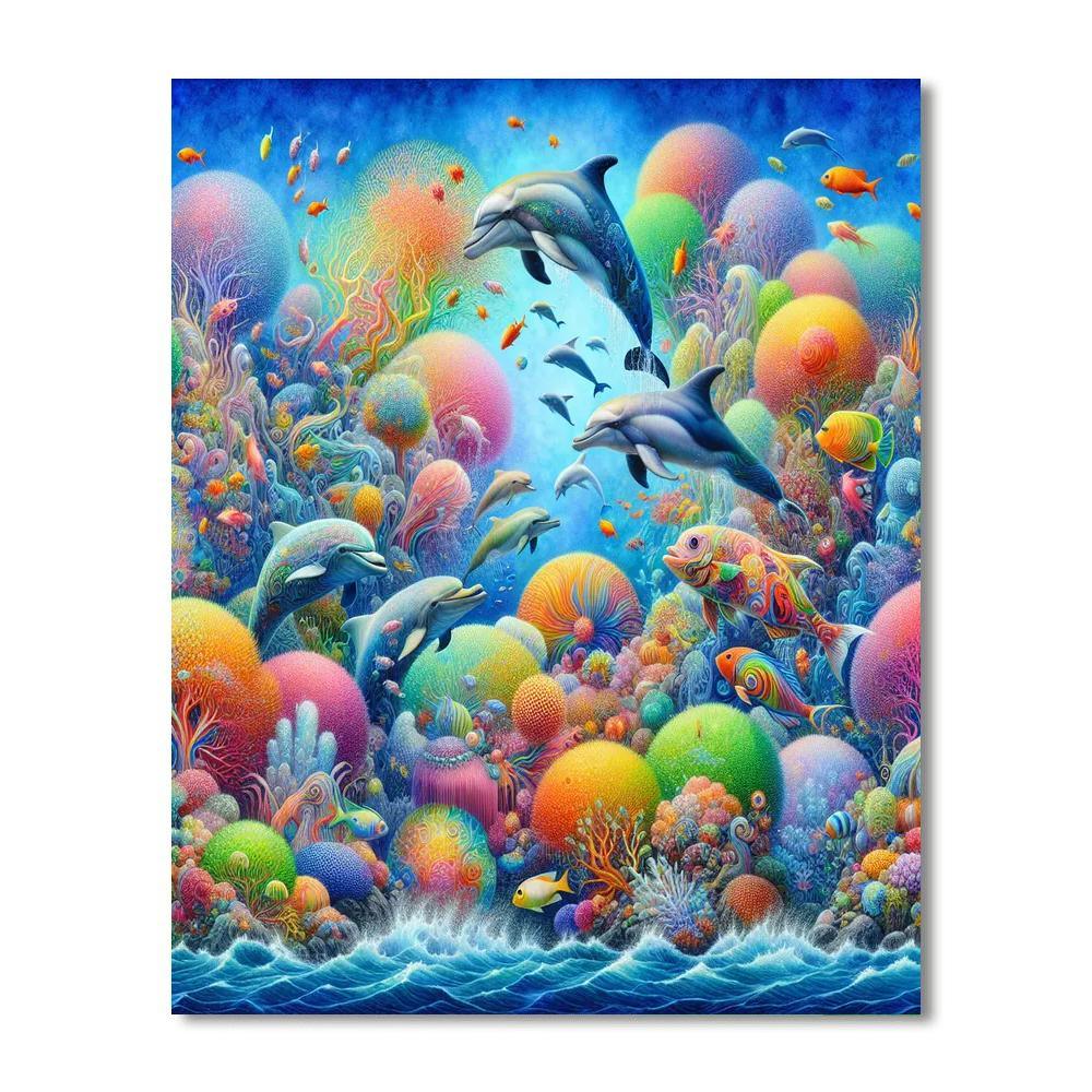 Magical Ocean Voyage Paint By Numbers