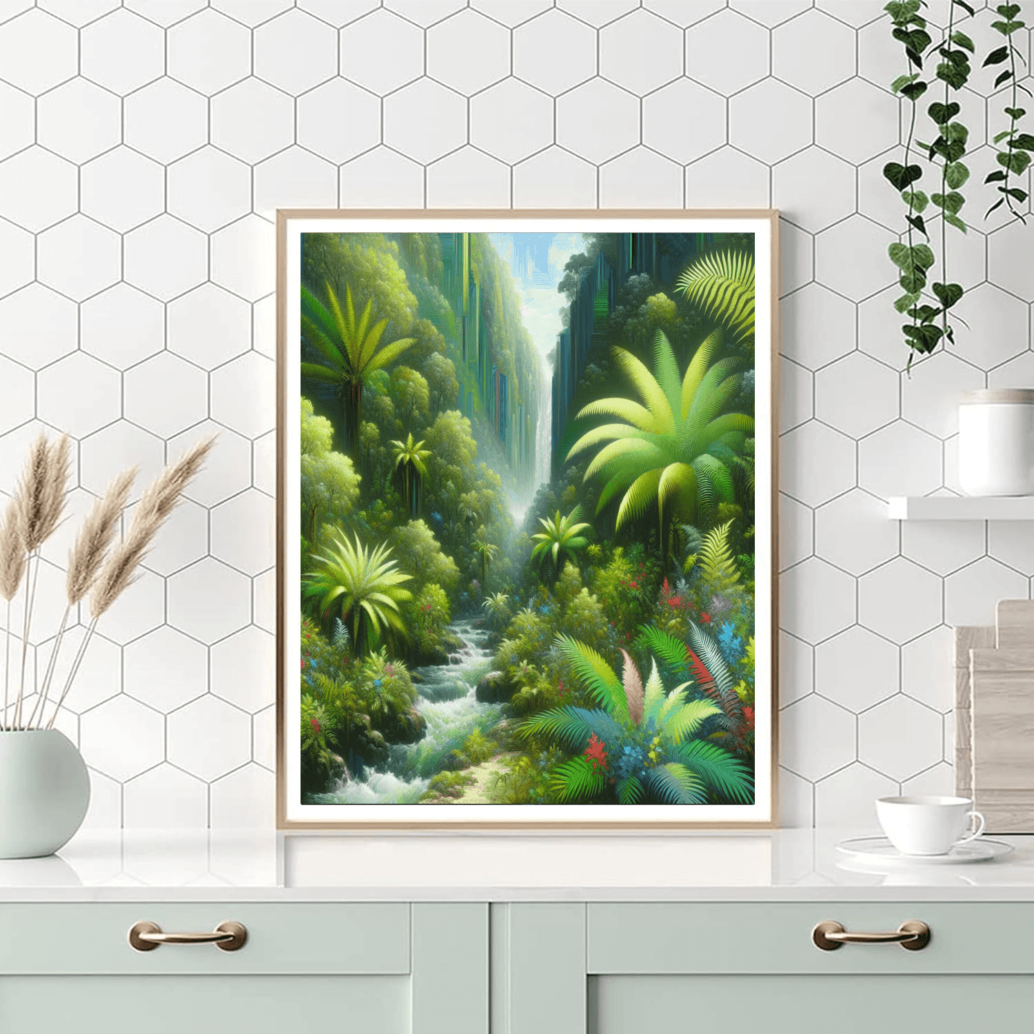 Rainforest Retreat Paint By Color