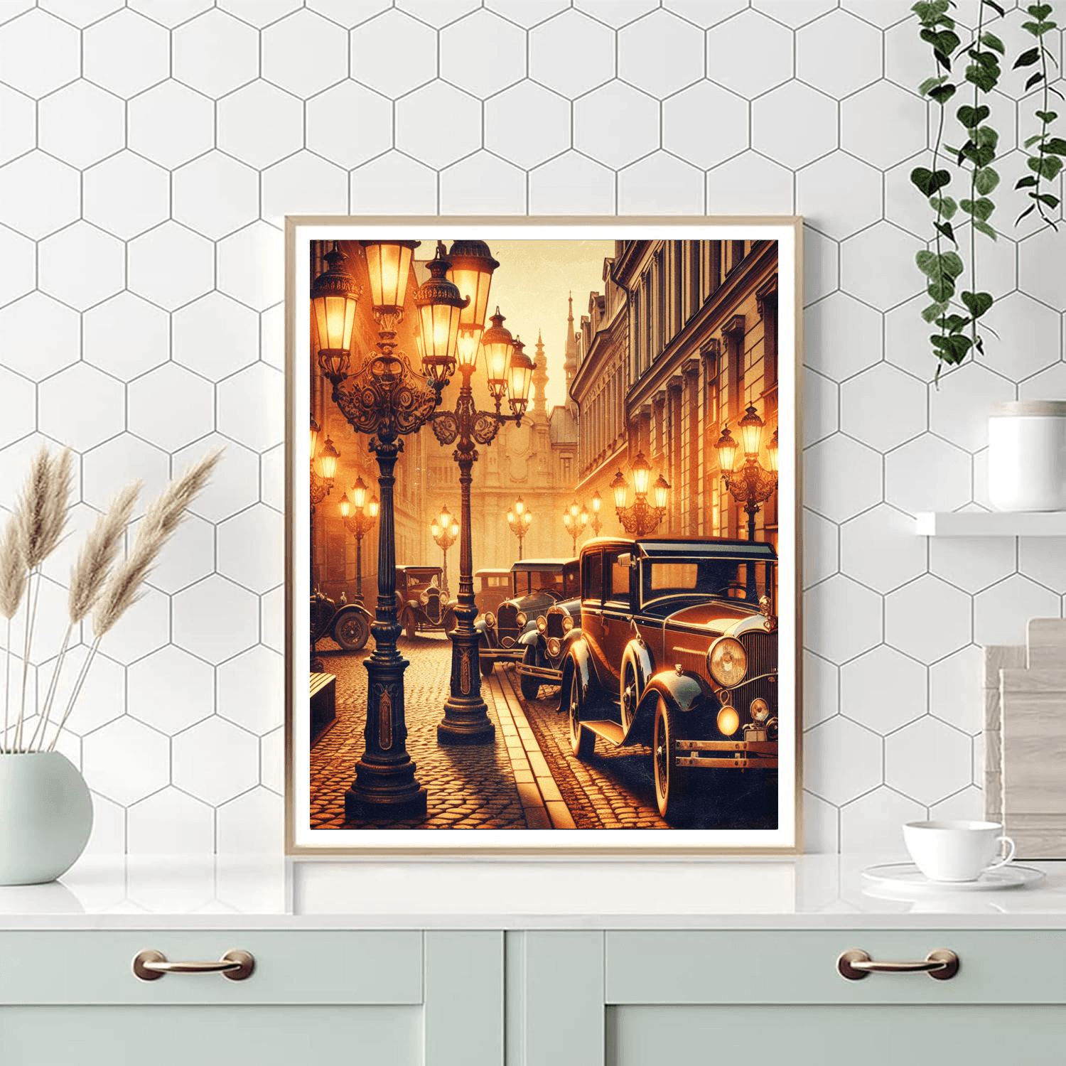 Vintage Reverie Paint By Numbers Art
