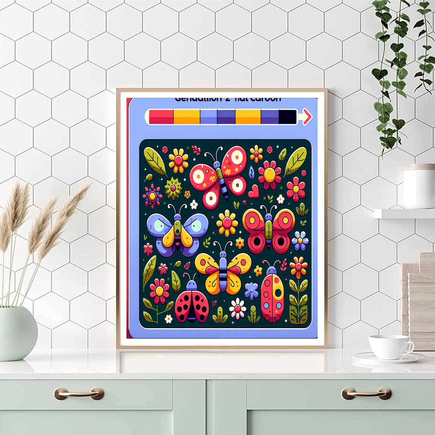 Bright Bugs Numbered Painting Kits