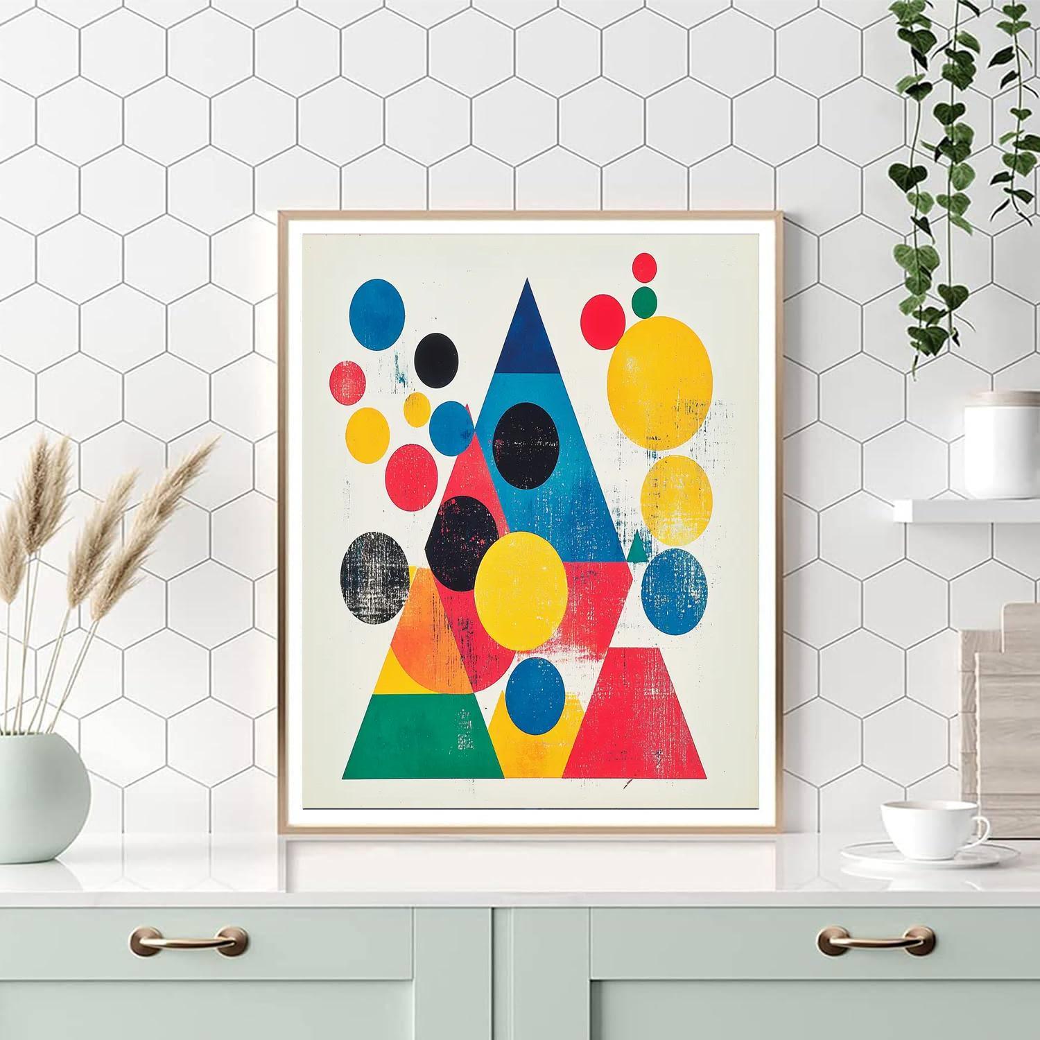 Kazimir Malevich Inspired Spectrum Of Abstraction  Paint By Numbers