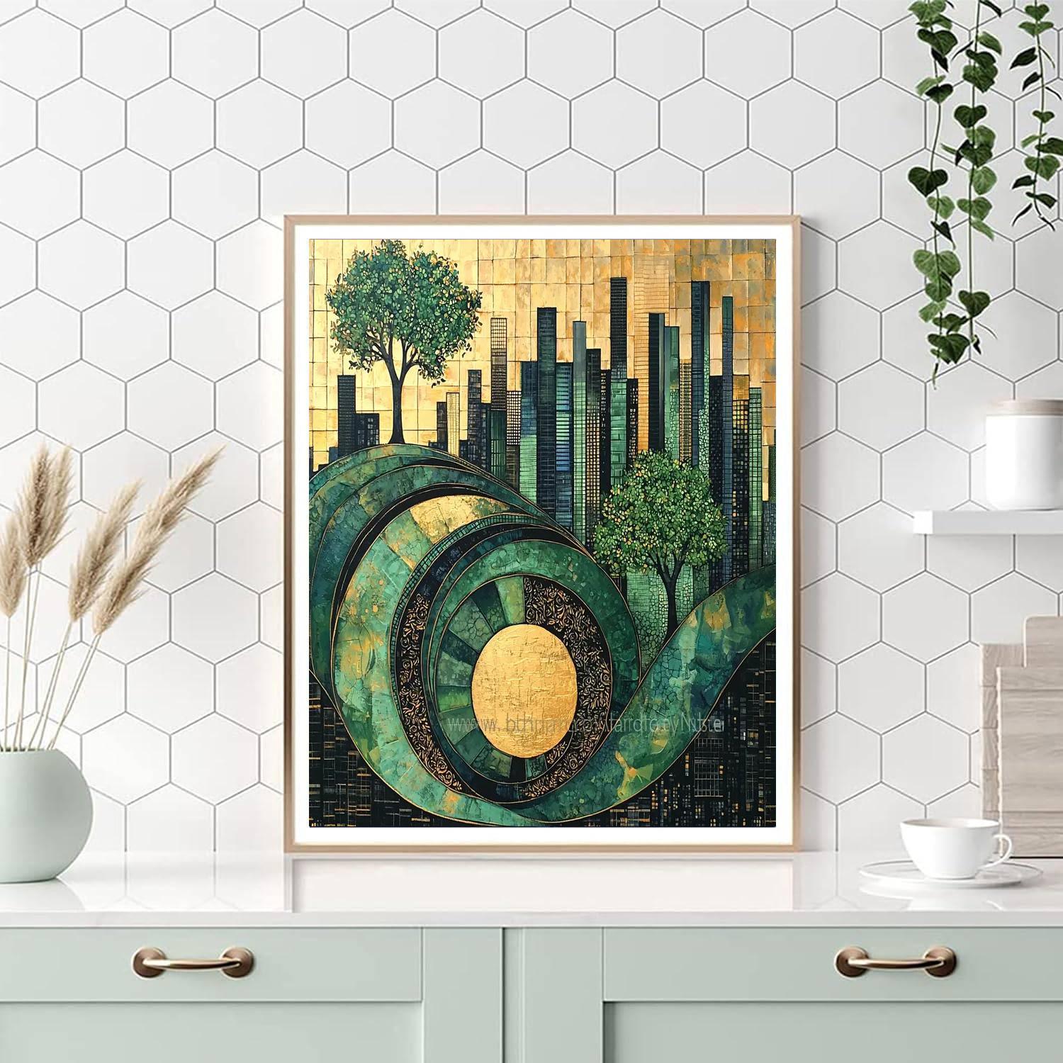 Banksy Inspired Nature's Uprising  Painting By Numbers Kit