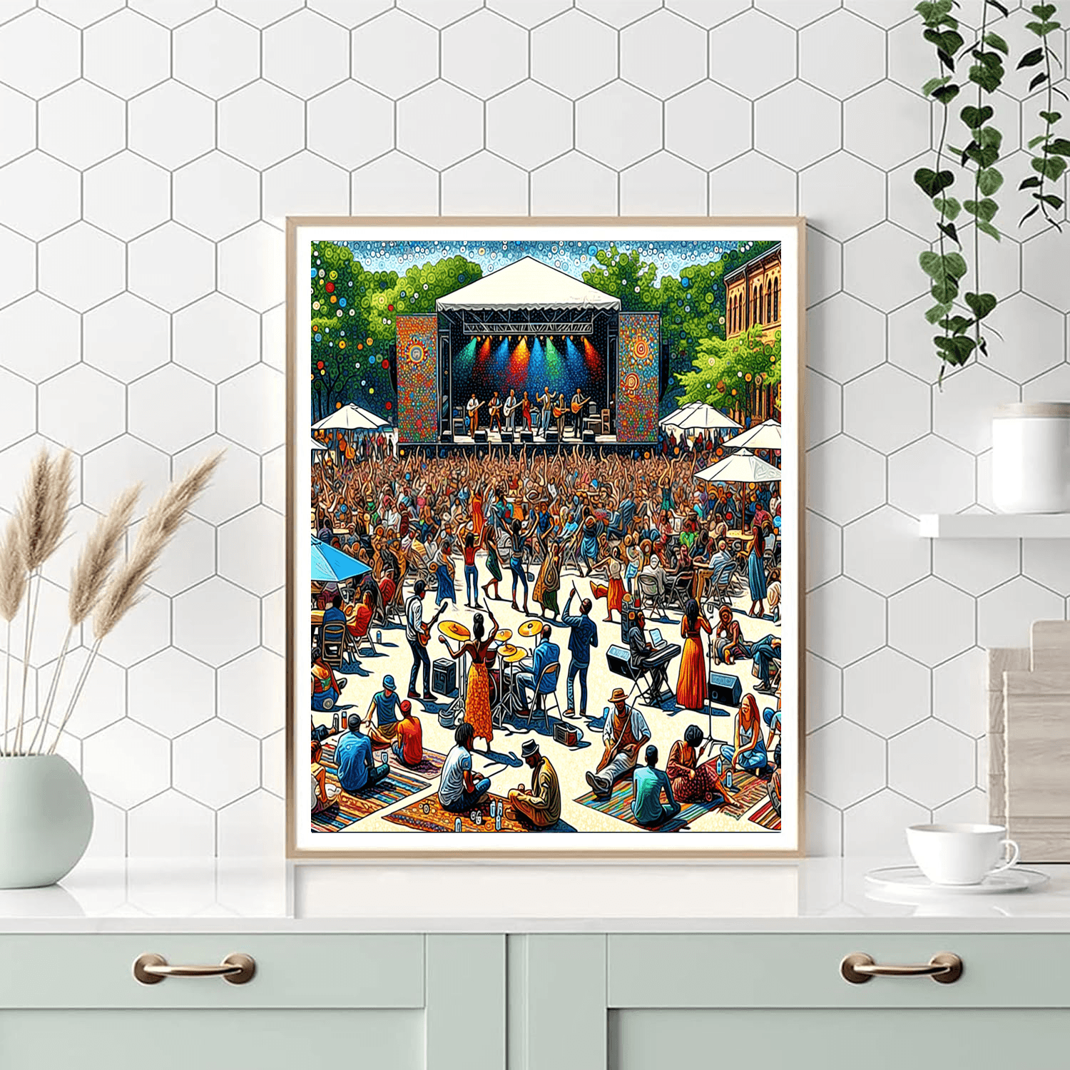 Helsinki Festival Numbered Painting Kits