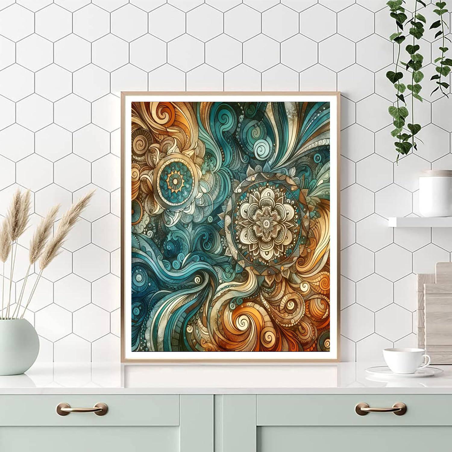 Bohemian Flair Paint By Numbers Kits