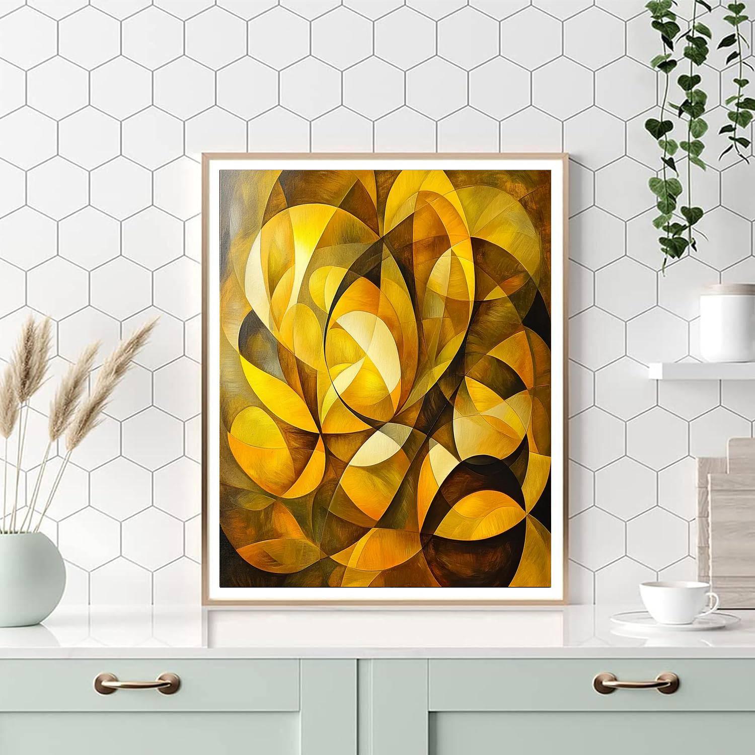 Frida Kahlo Inspired Harmony In The Chaos Of Life  Paint By Numbers Art