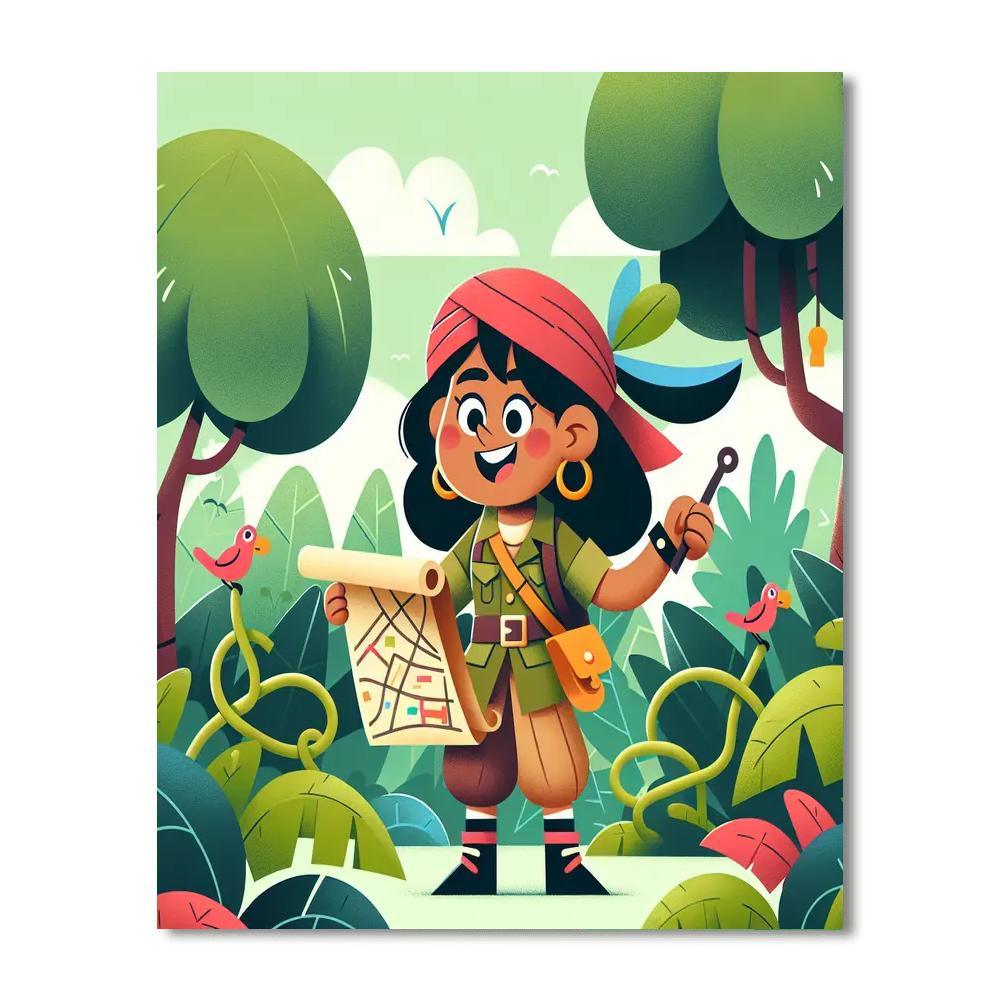 Brave Explorer Paint By Numbers Kits