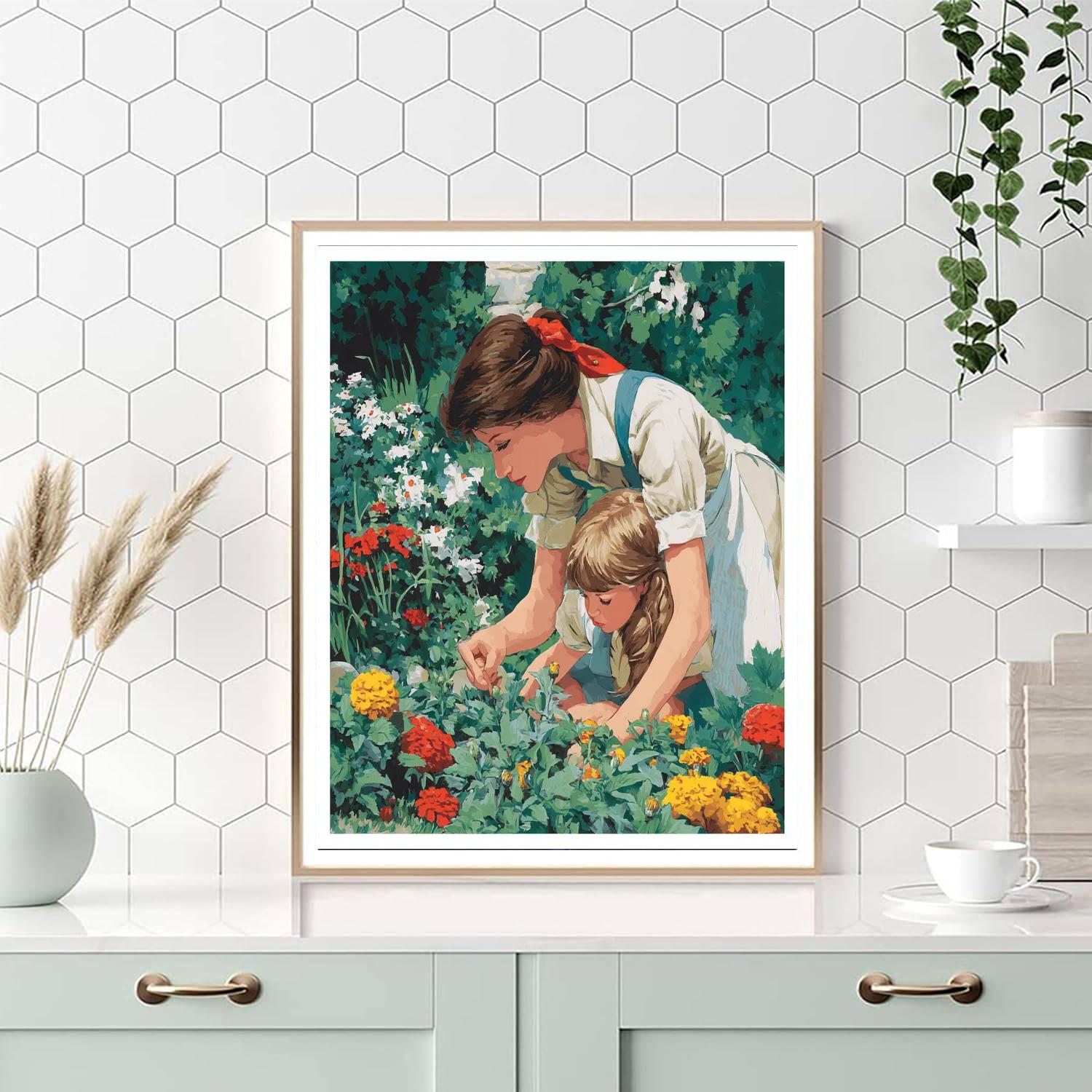 Gardener's Heart Paint By Color