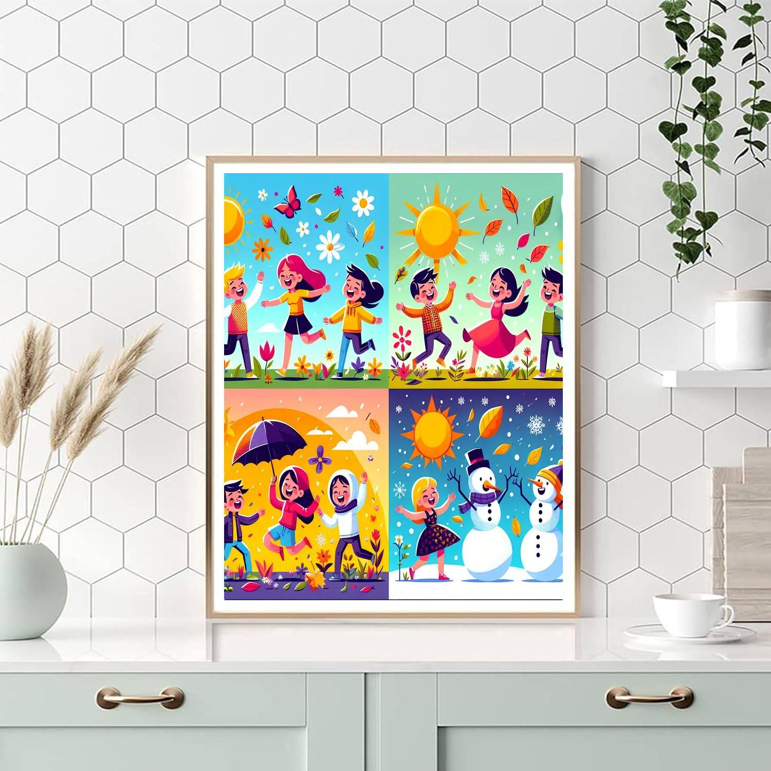 Joyful Seasonal Celebrations Painting By Numbers Kit