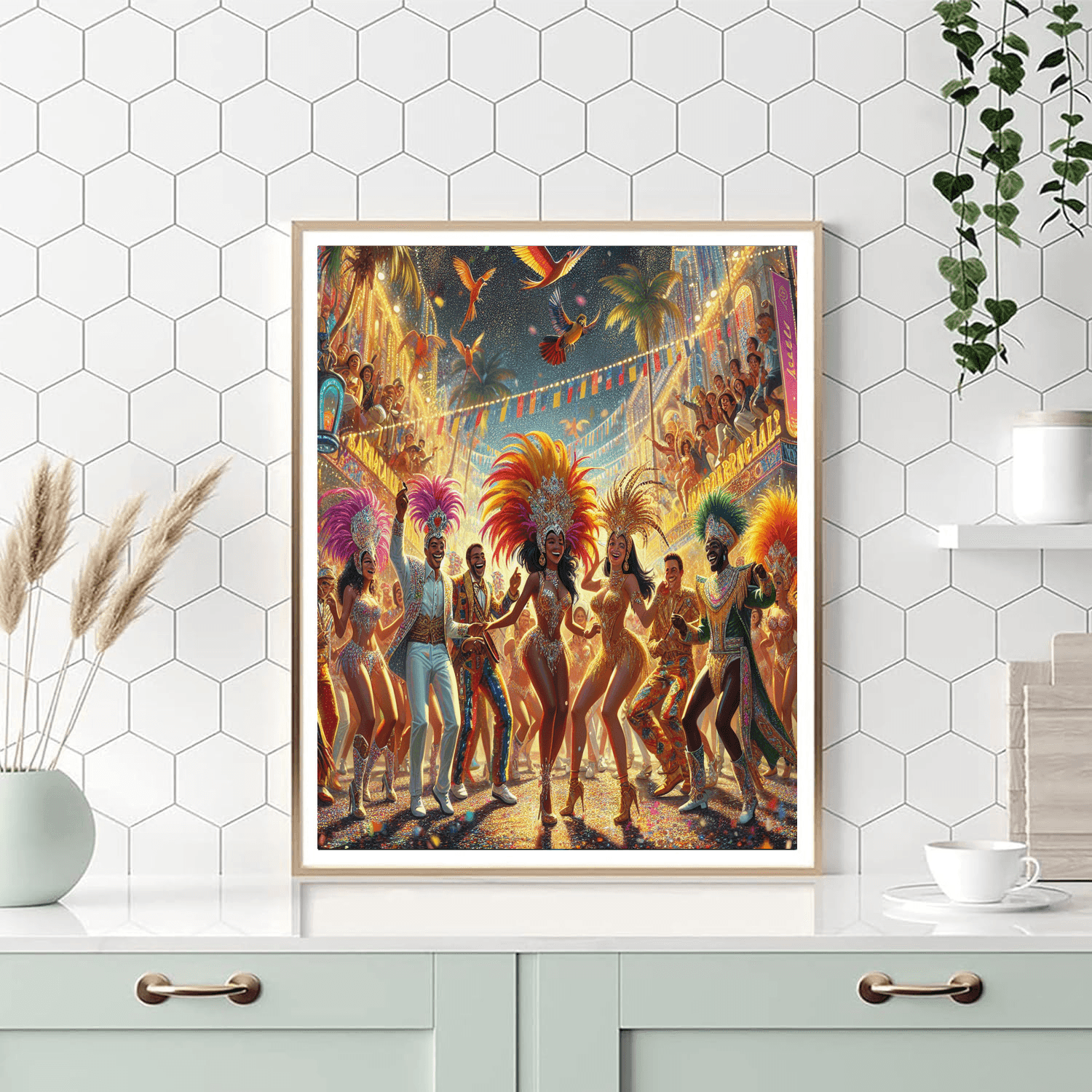 Karnaval De Barranquilla - Colombia Paint By Numbers