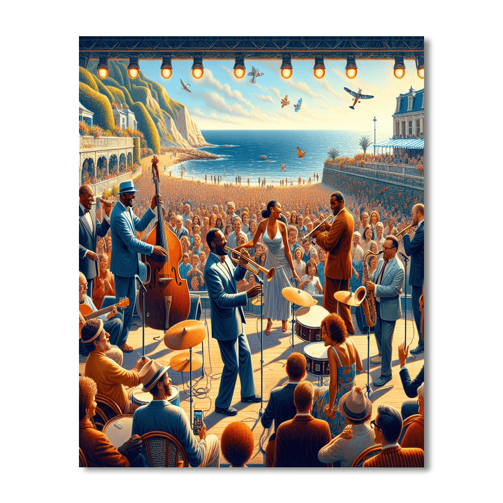 Monterey Jazz Festival Paint By Numbers