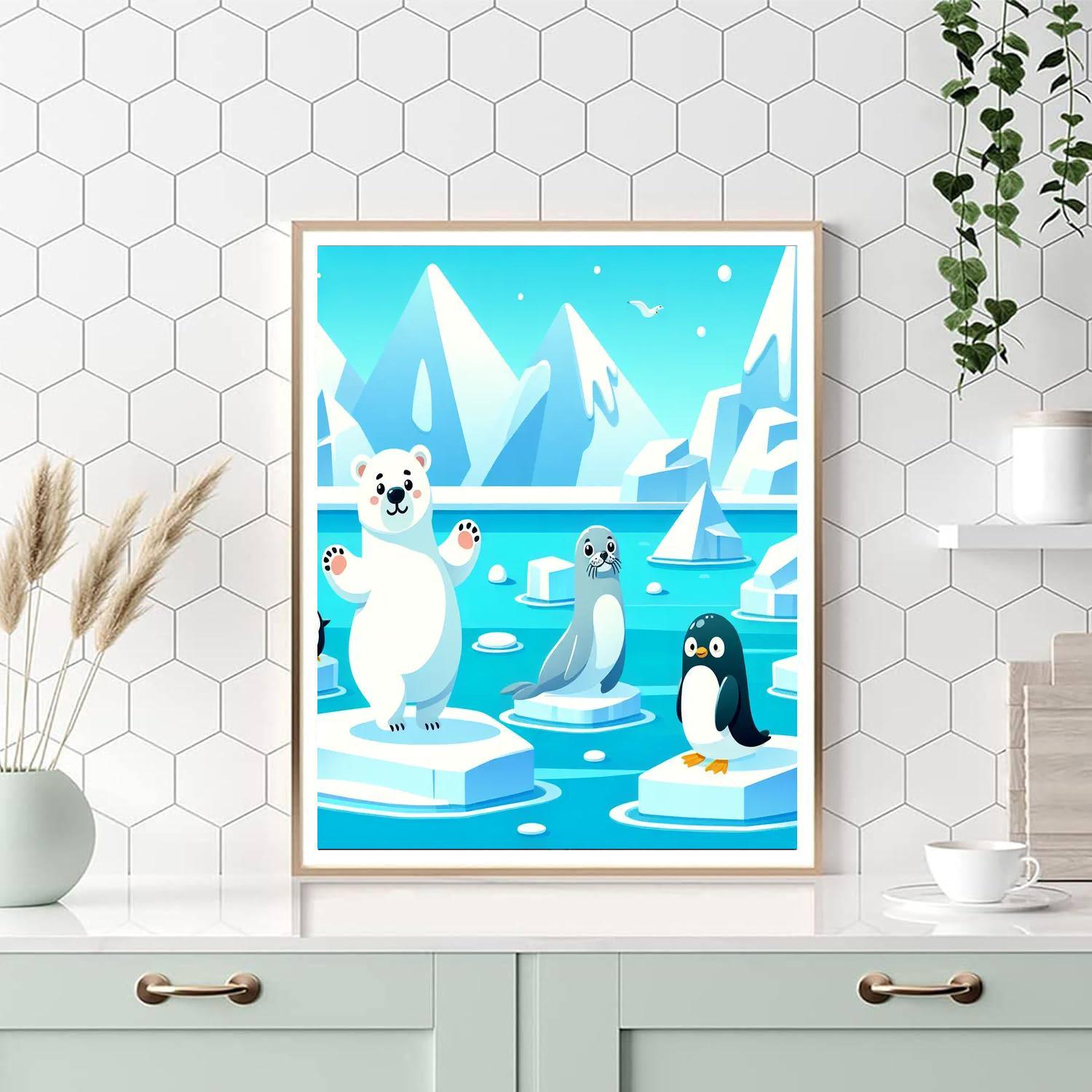 Artic Expedition Paint By Numbers Art