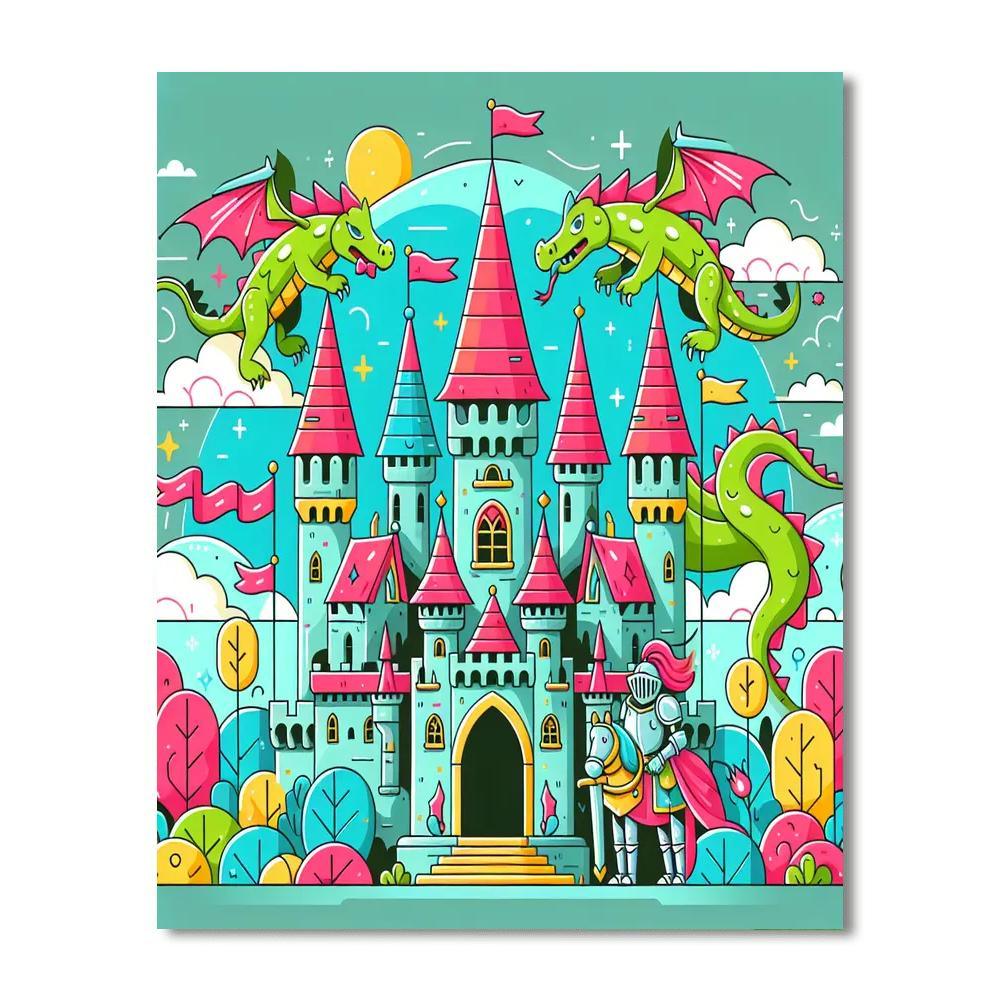 Royal Adventures Paint By Numbers Art
