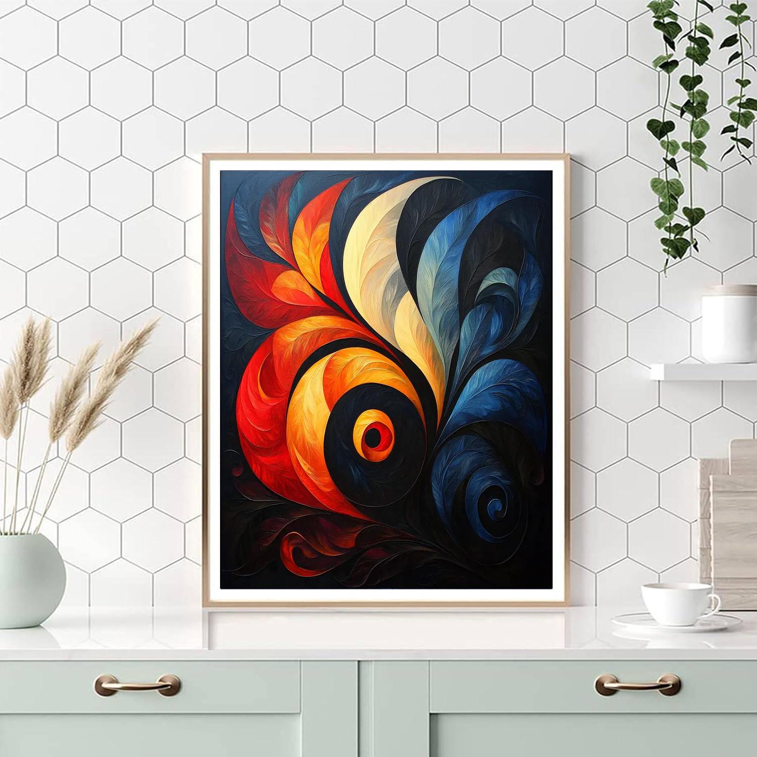 Caravaggio Inspired Mystical Dimensions  Painting By Numbers Kit