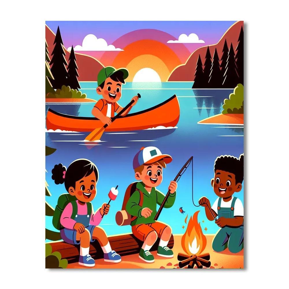 Creative Summer Camp Paint By Color