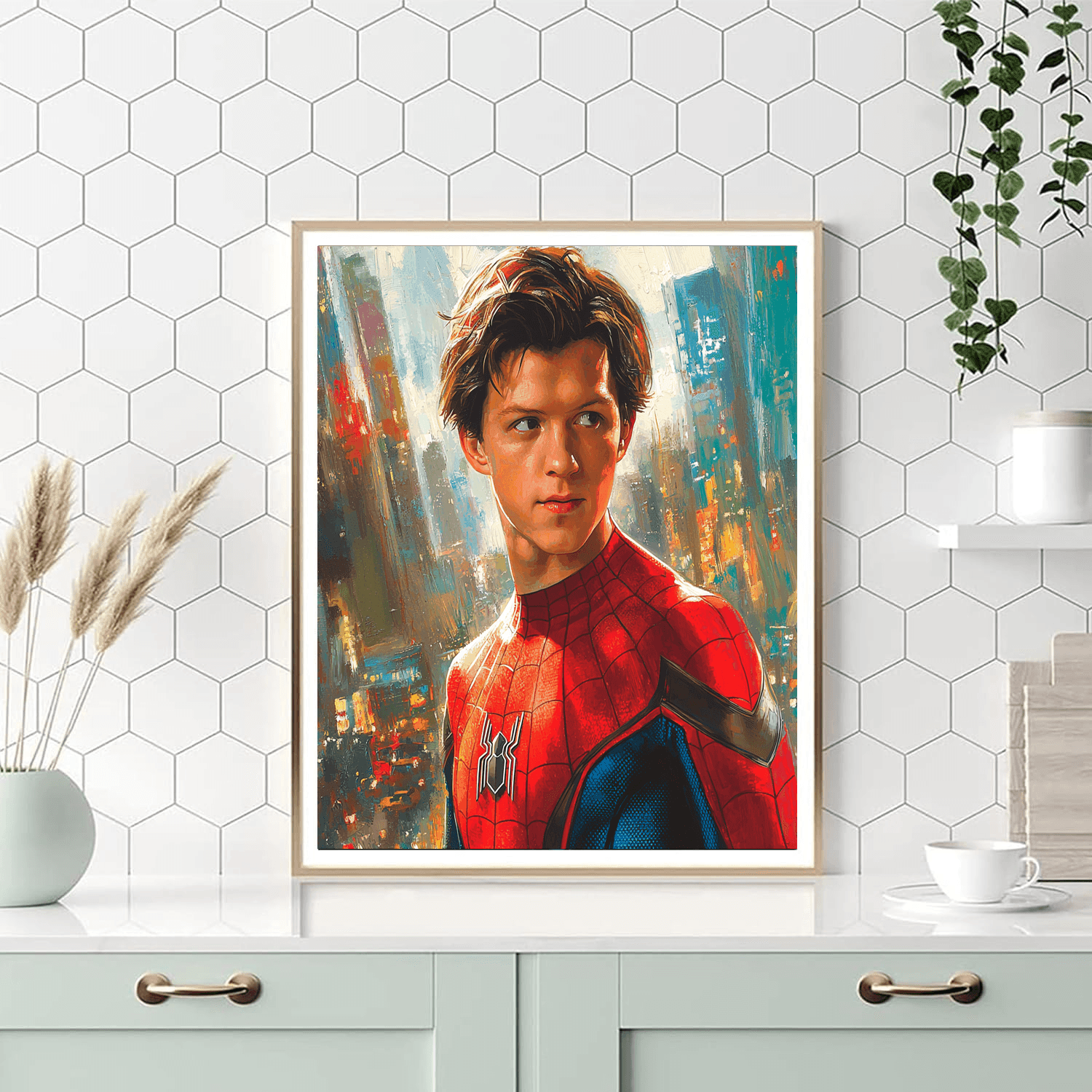 Tom Holland: Unmasking The Charm Of Spider-man Paint By Number