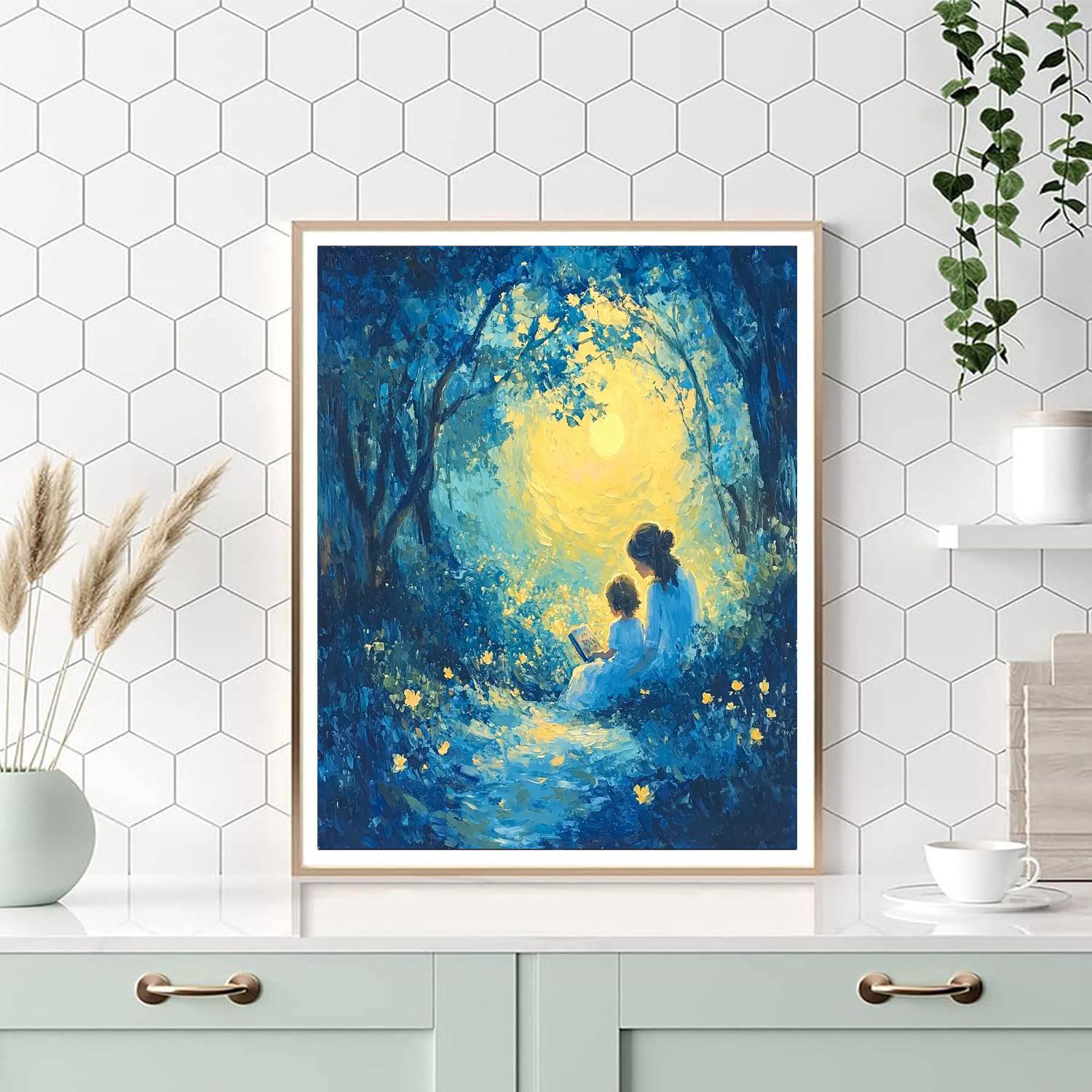 Evening Storytime Painting By Numbers Kit