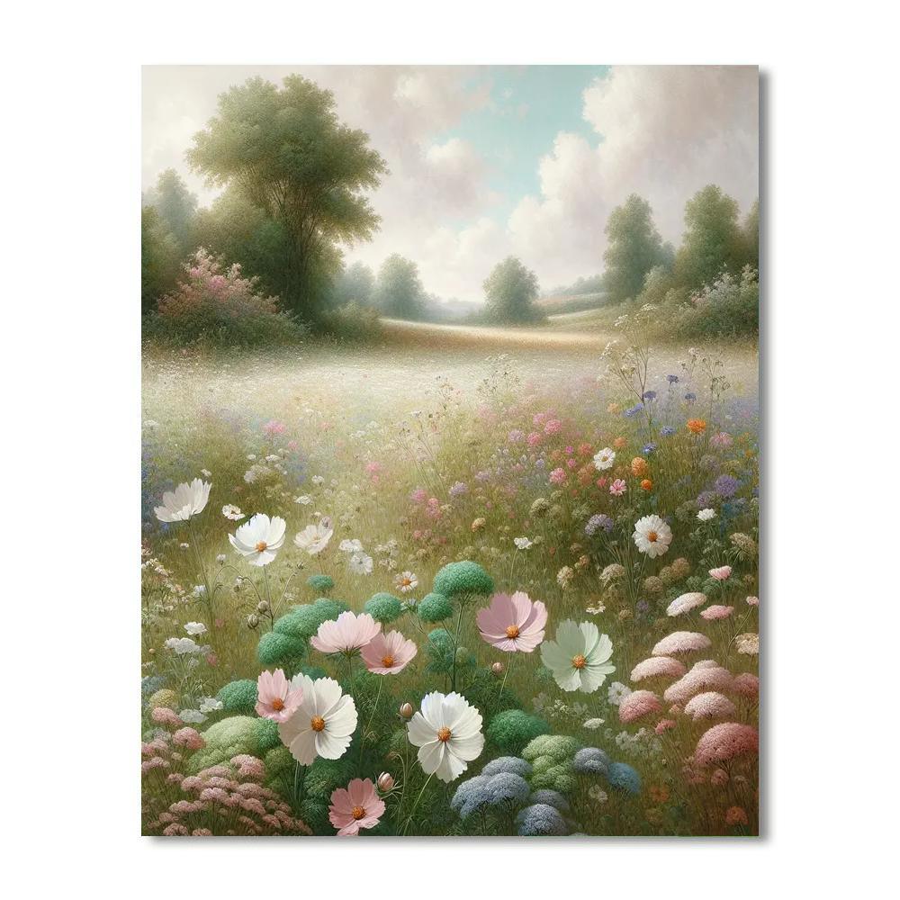 Wildflower Harmony Delight DIY Paint By Numbers