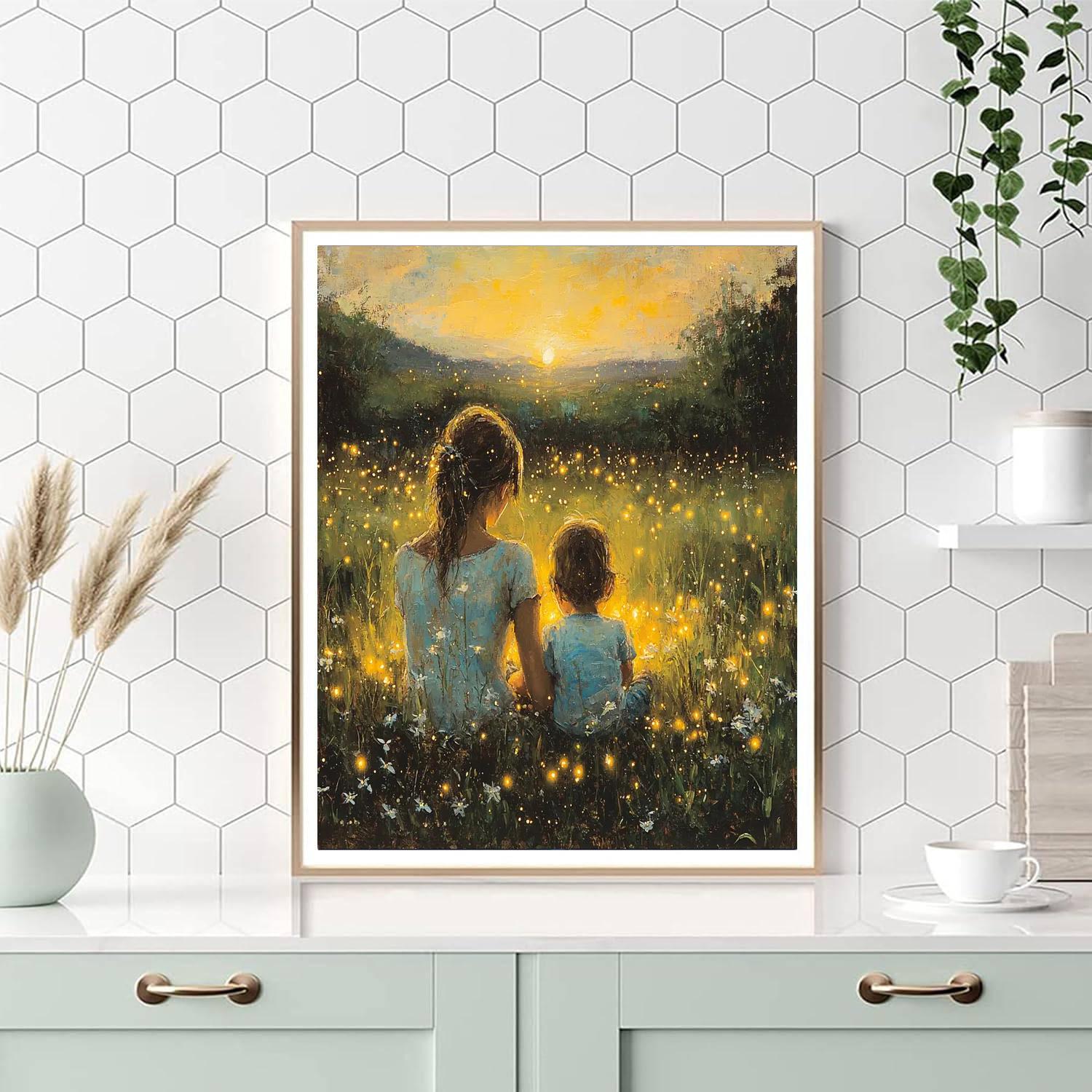 A Magical Evening Together Paint By Color