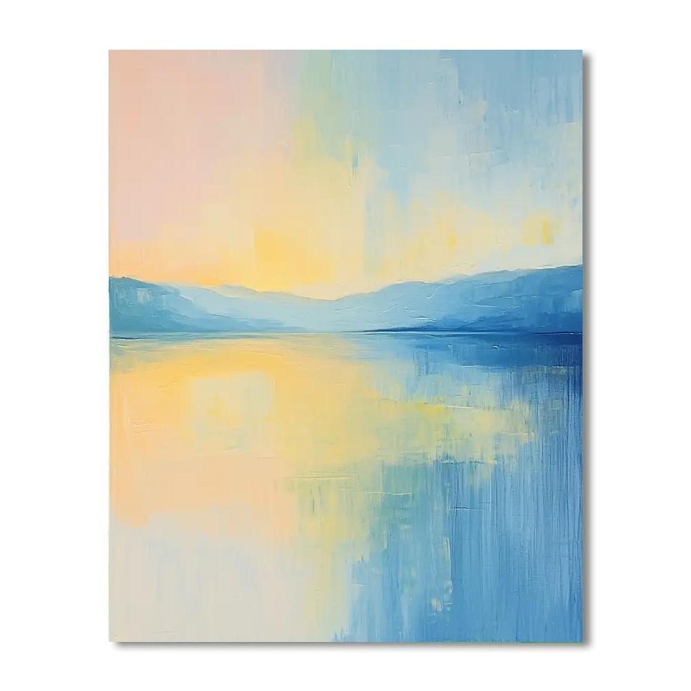 Edgar Degas Inspired Reflections Of Dawn  Paint By Color