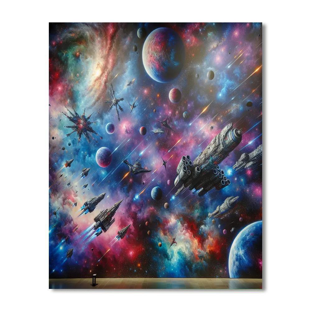 Cosmic Adventure Quest Paint By Number