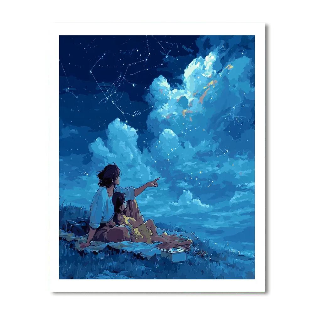 Embrace Of Dreams Number Painting