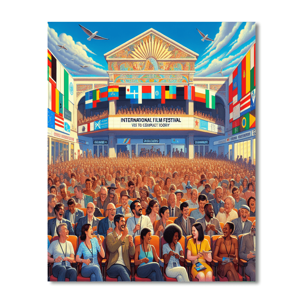 The Durban International Film Festival Number Painting