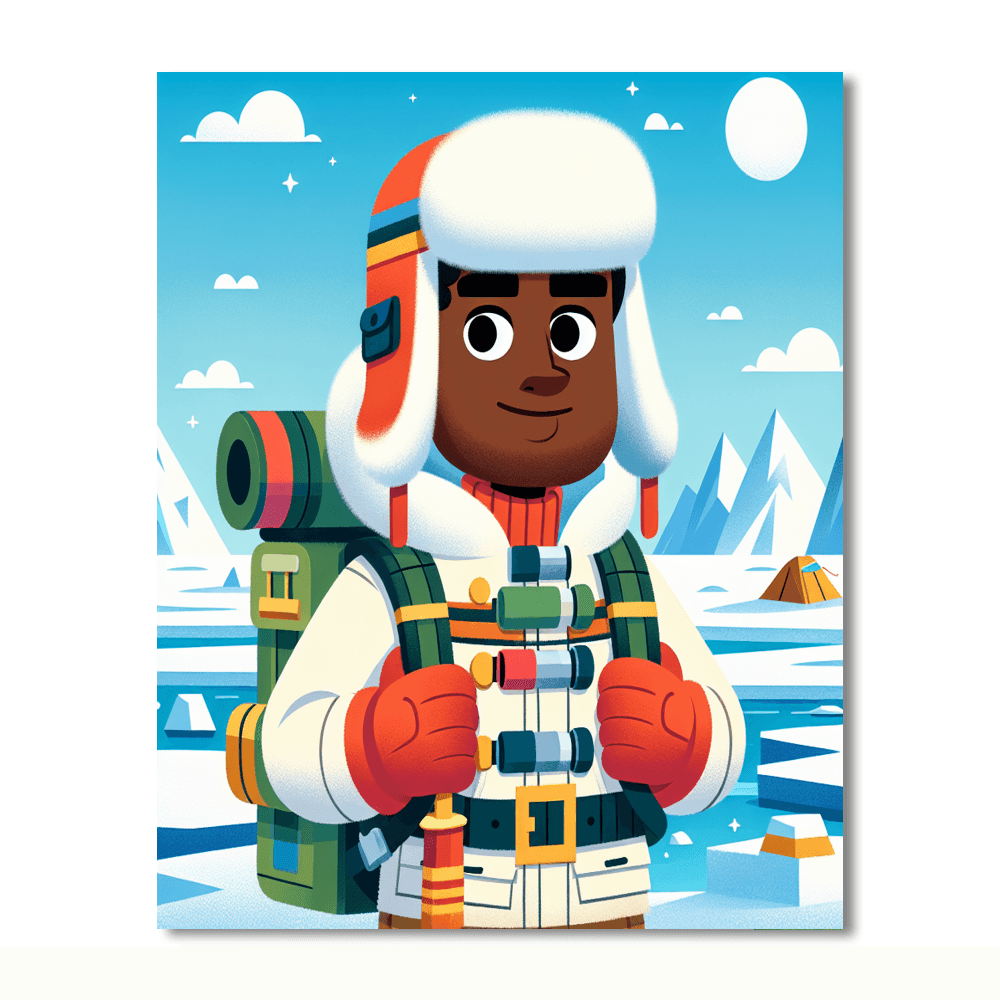 Polar Expedition Number Painting