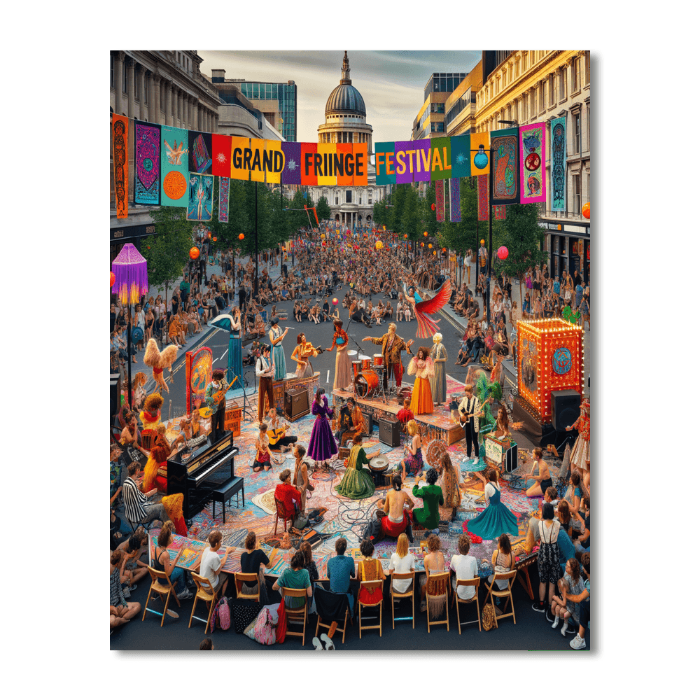 Adelaide Fringe Festival - Australia Paint By Numbers