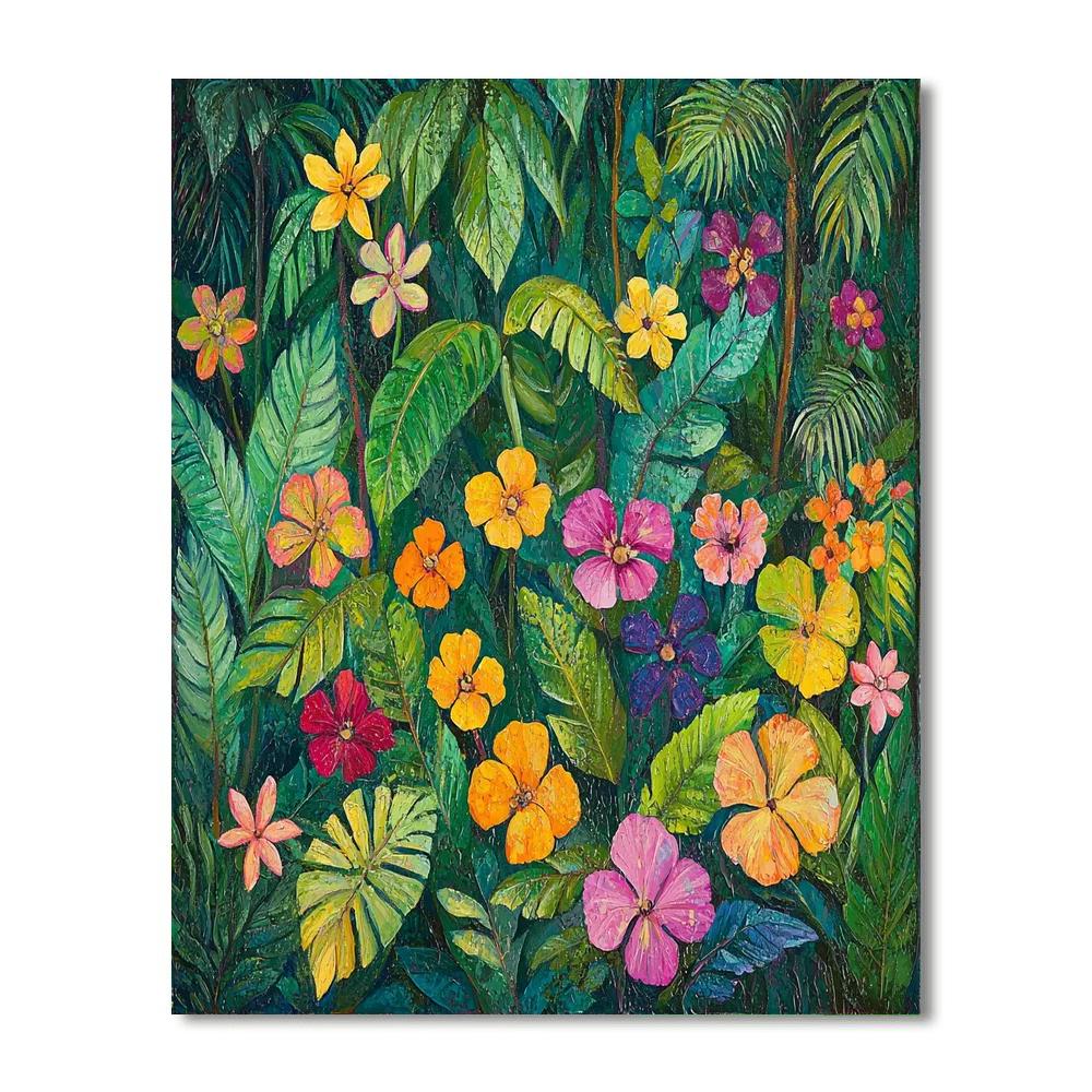 Frida Kahlo Inspired Jungle Of Dreams  Painting Number Kit