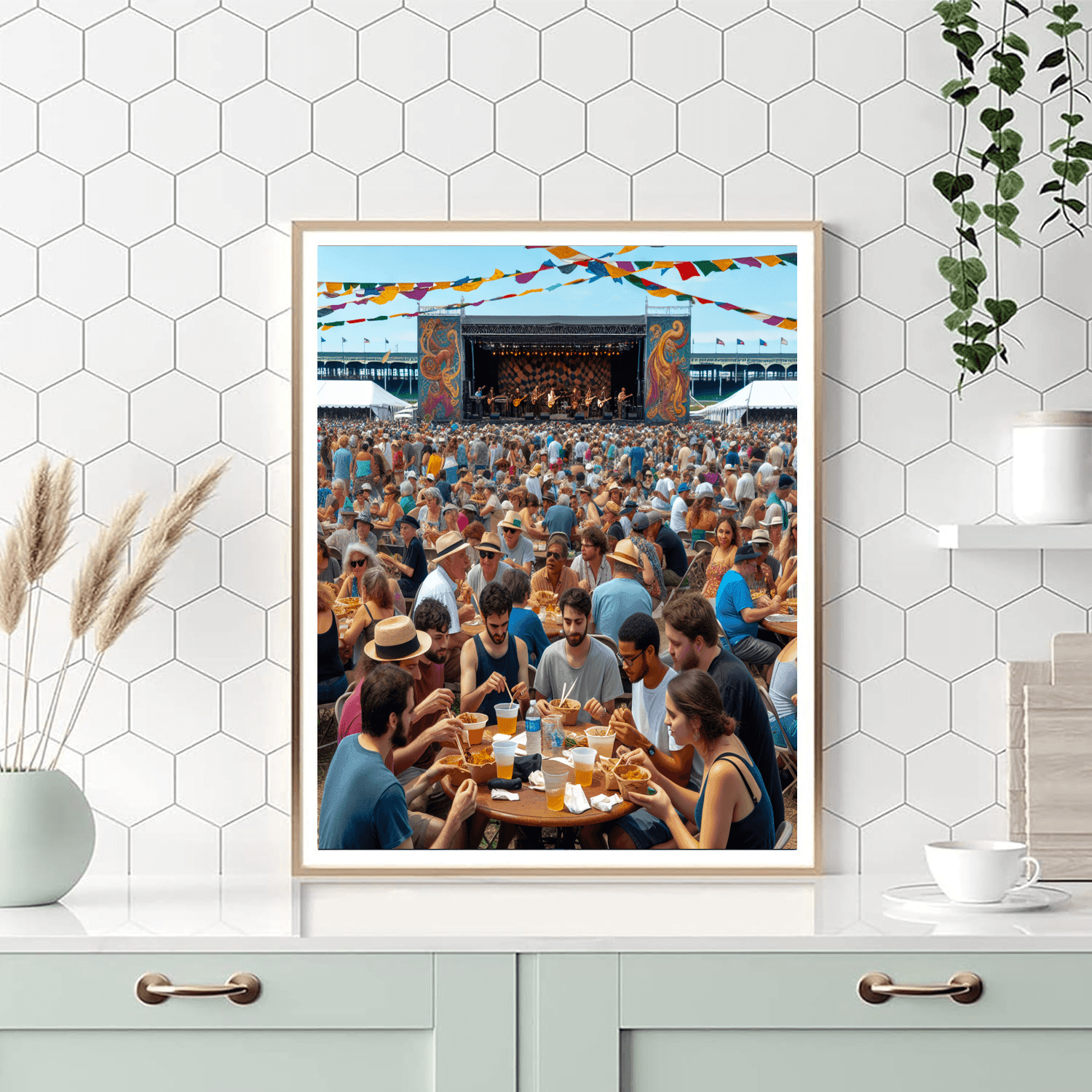 New Orleans Jazz & Heritage Festival - Louisiana, Usa Paint By Number