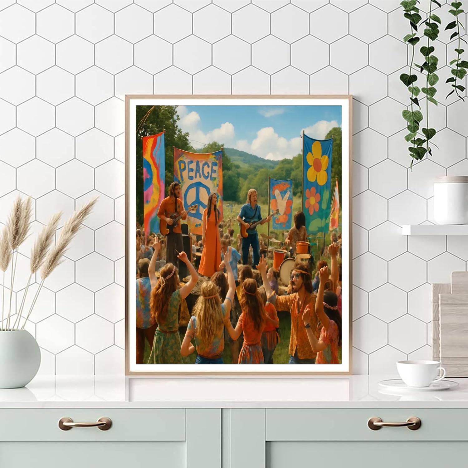 Woodstock - New York, Usa Painting Number Kit