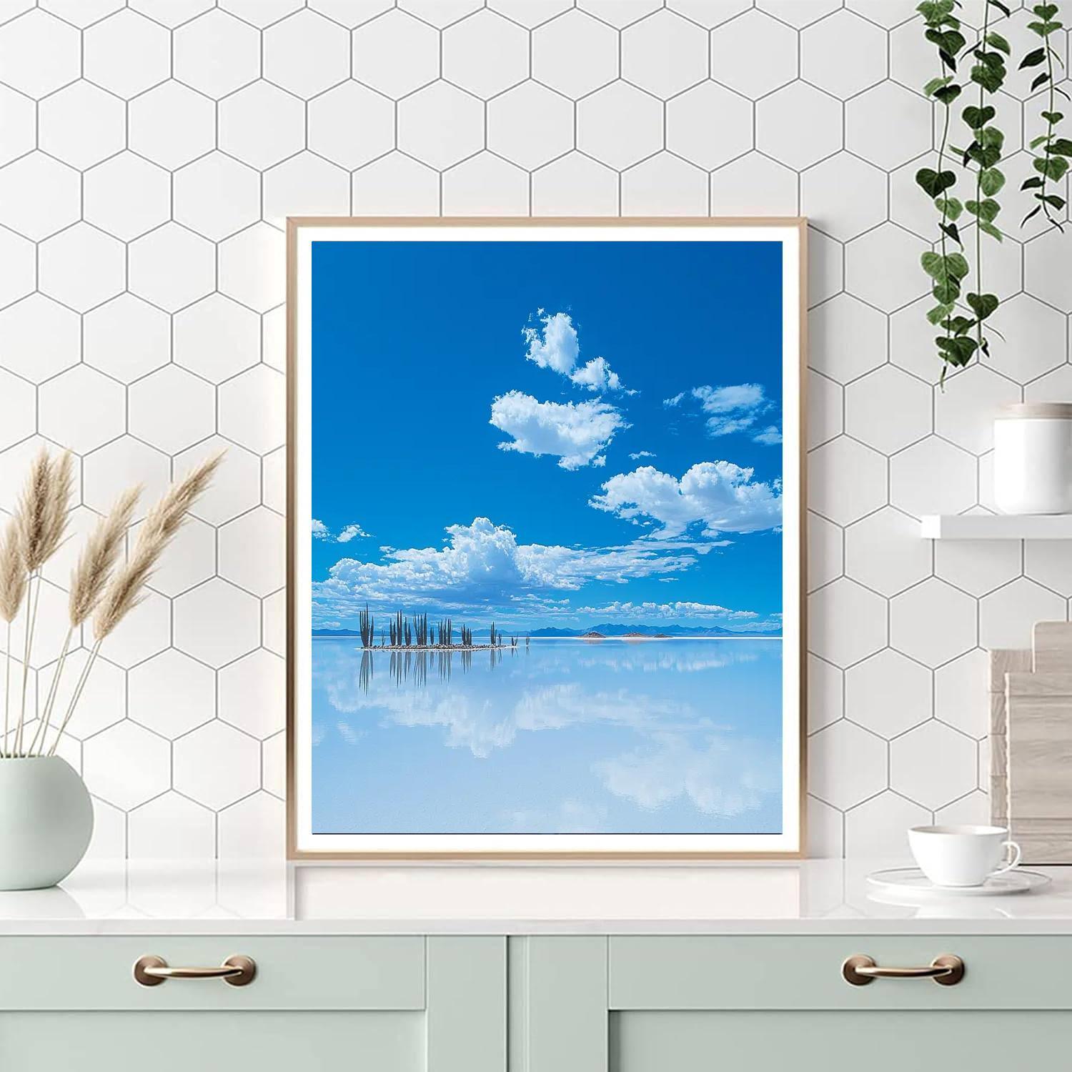 Salar De Uyuni - Potosi Painting Number Kit