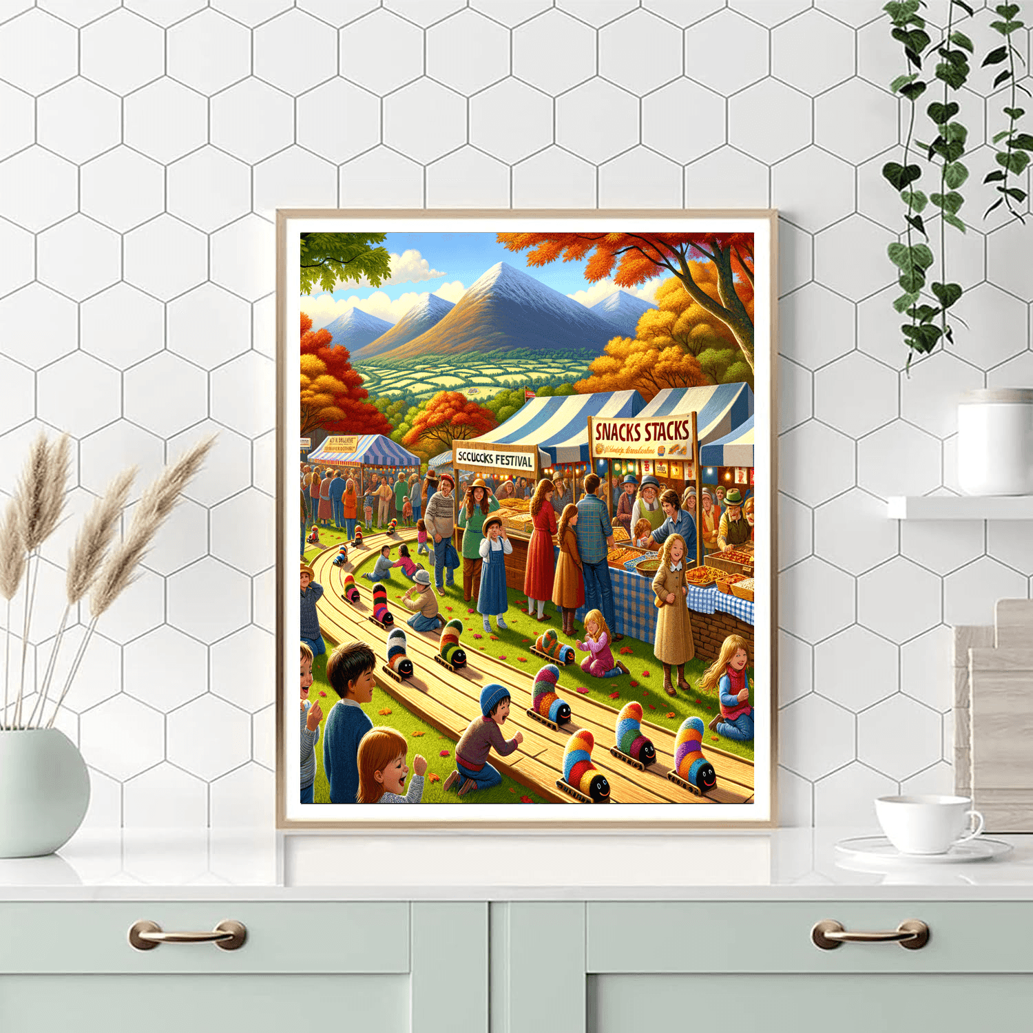 Woolly Worm Festival - Usa Paint By Numbers Kits