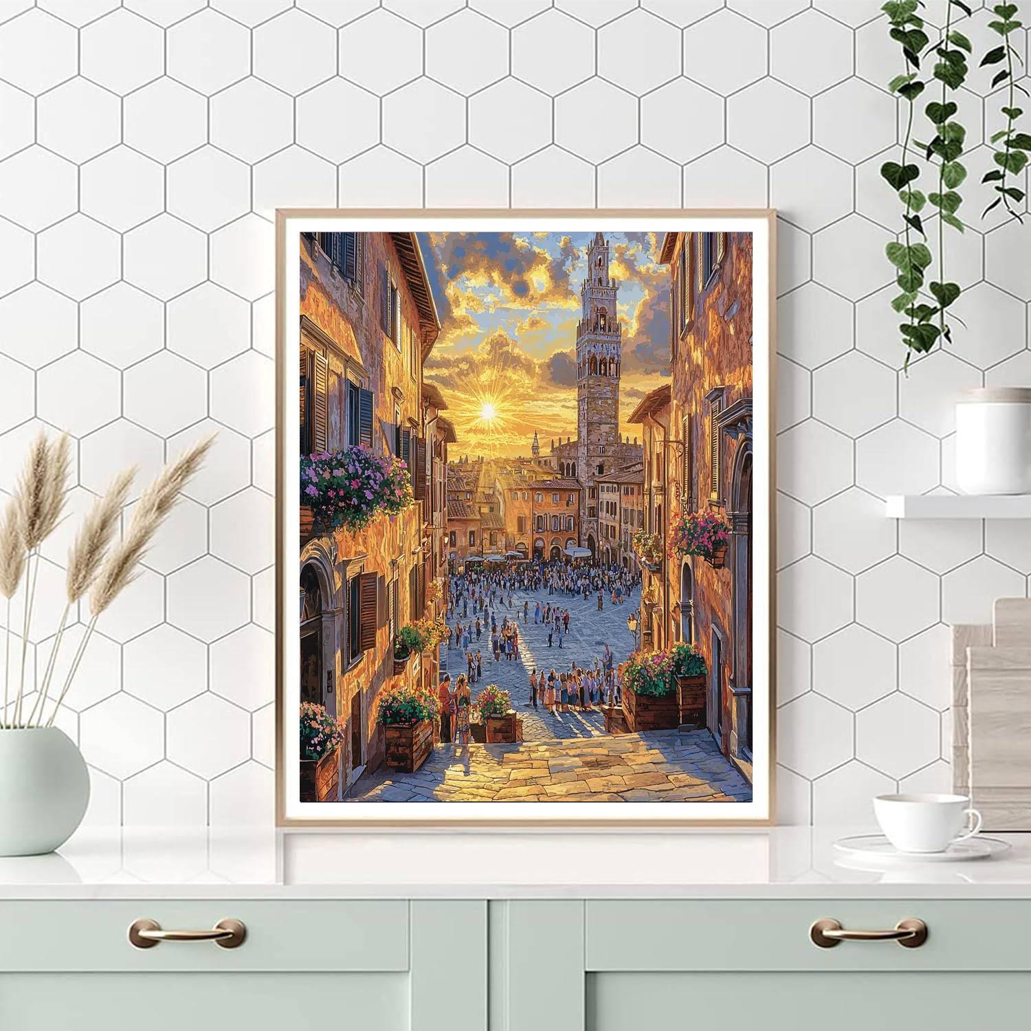 Siena - Italy Numbered Painting Kits