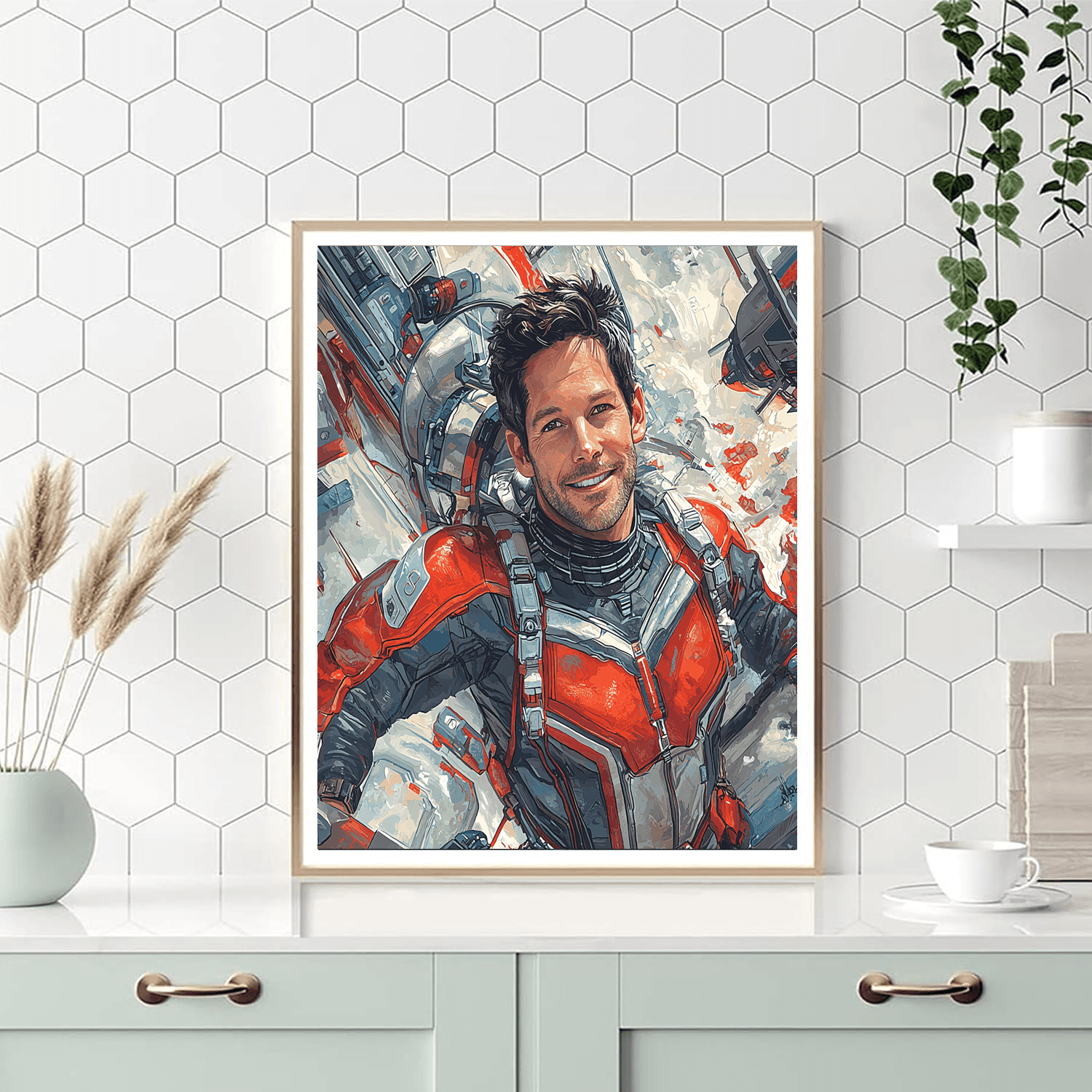 Paul Rudd: The Ageless Charm Of Ant-man Painting Number Kit