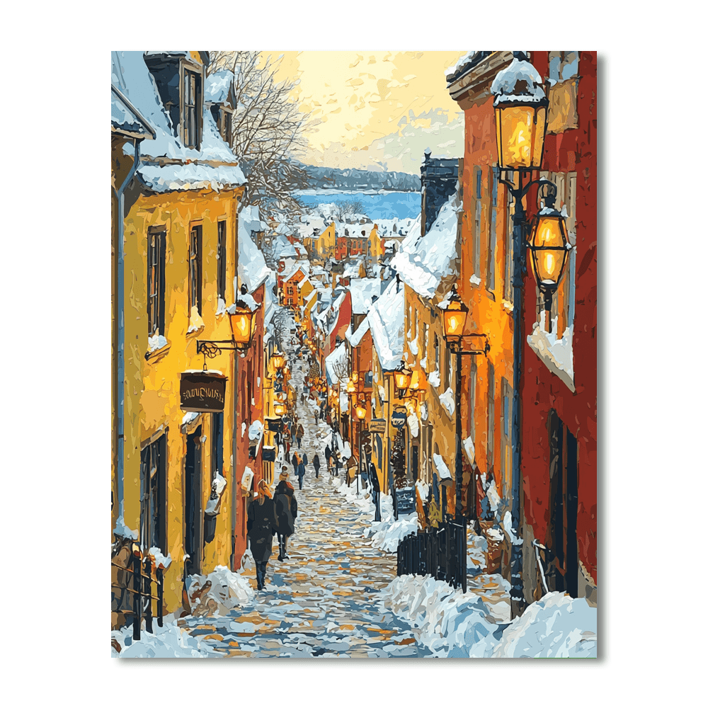 Gamla Stan - Stockholm Number Painting