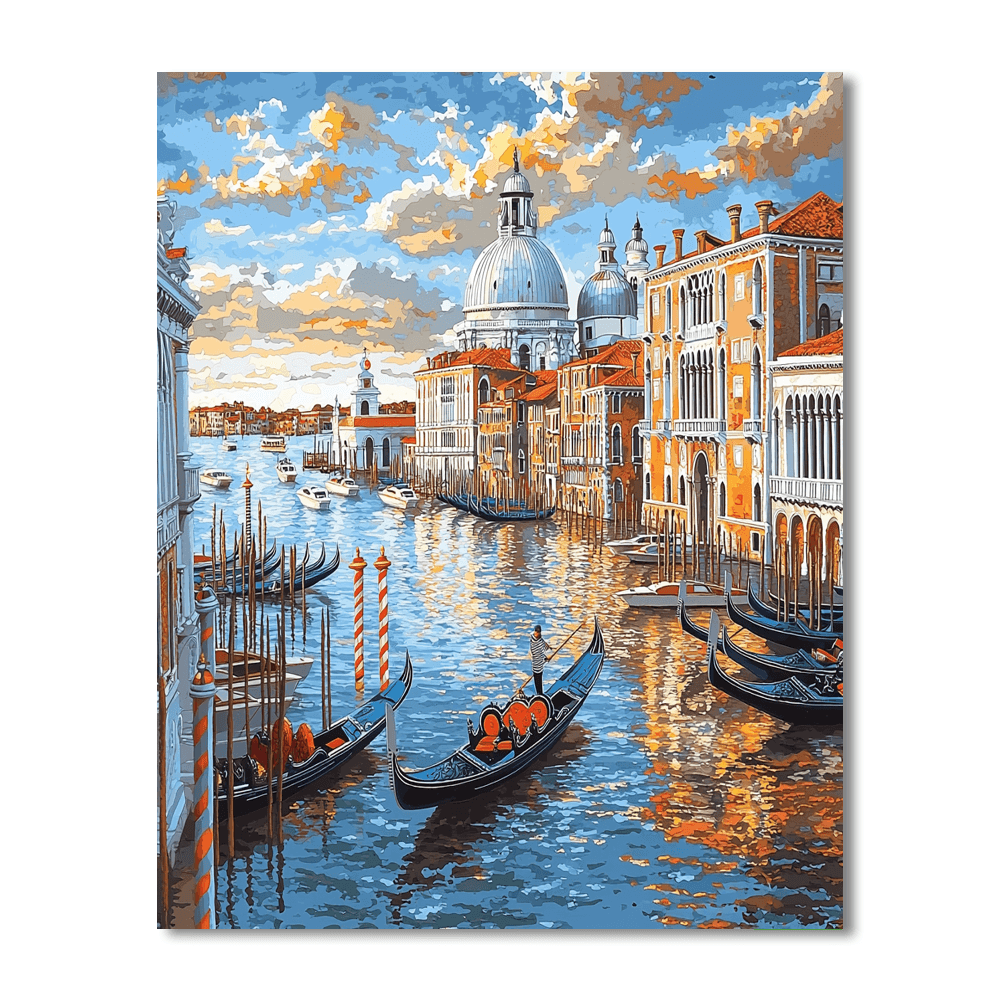 Grand Canal - Venice Paint By Numbers Kits