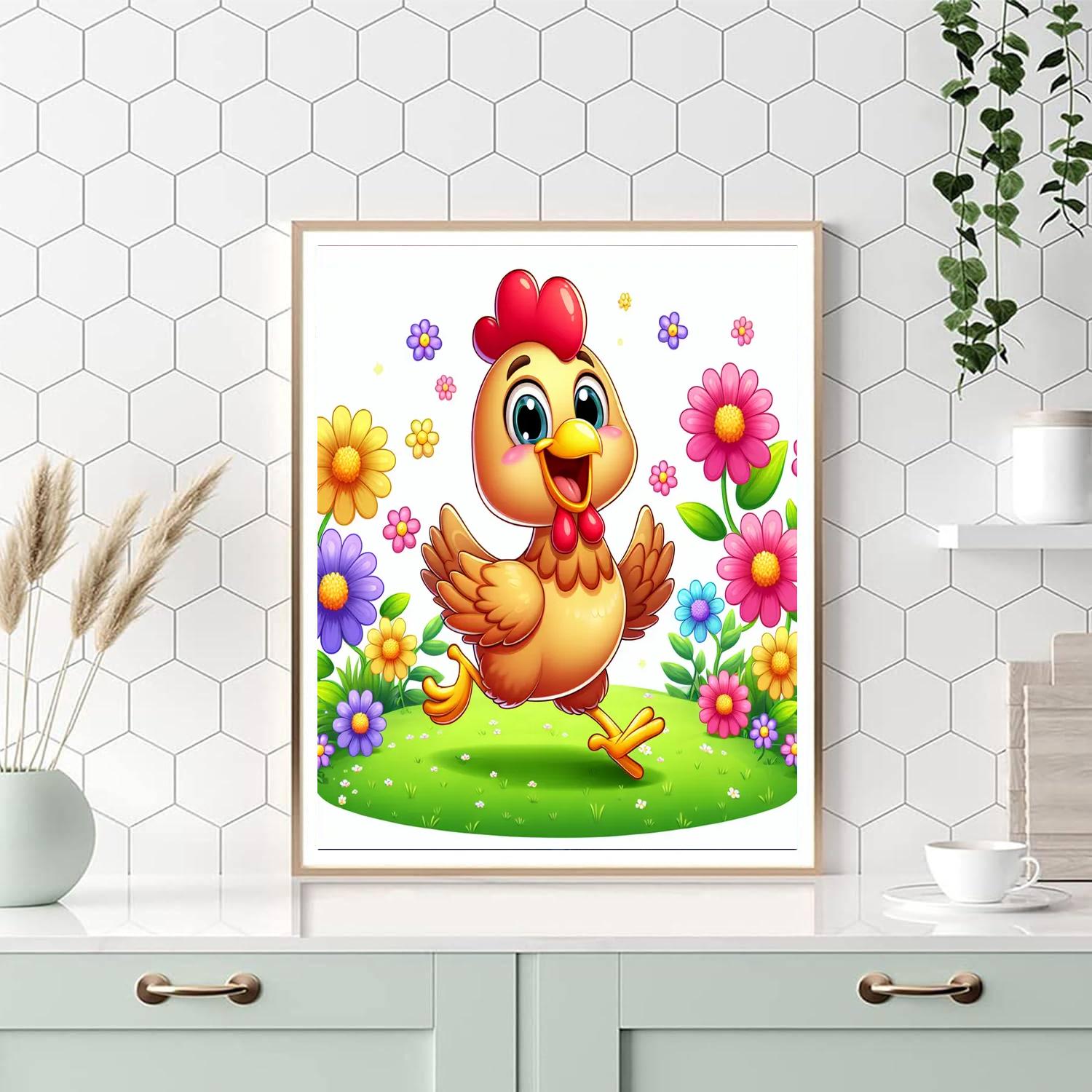 Silly Chicken Paint By Color