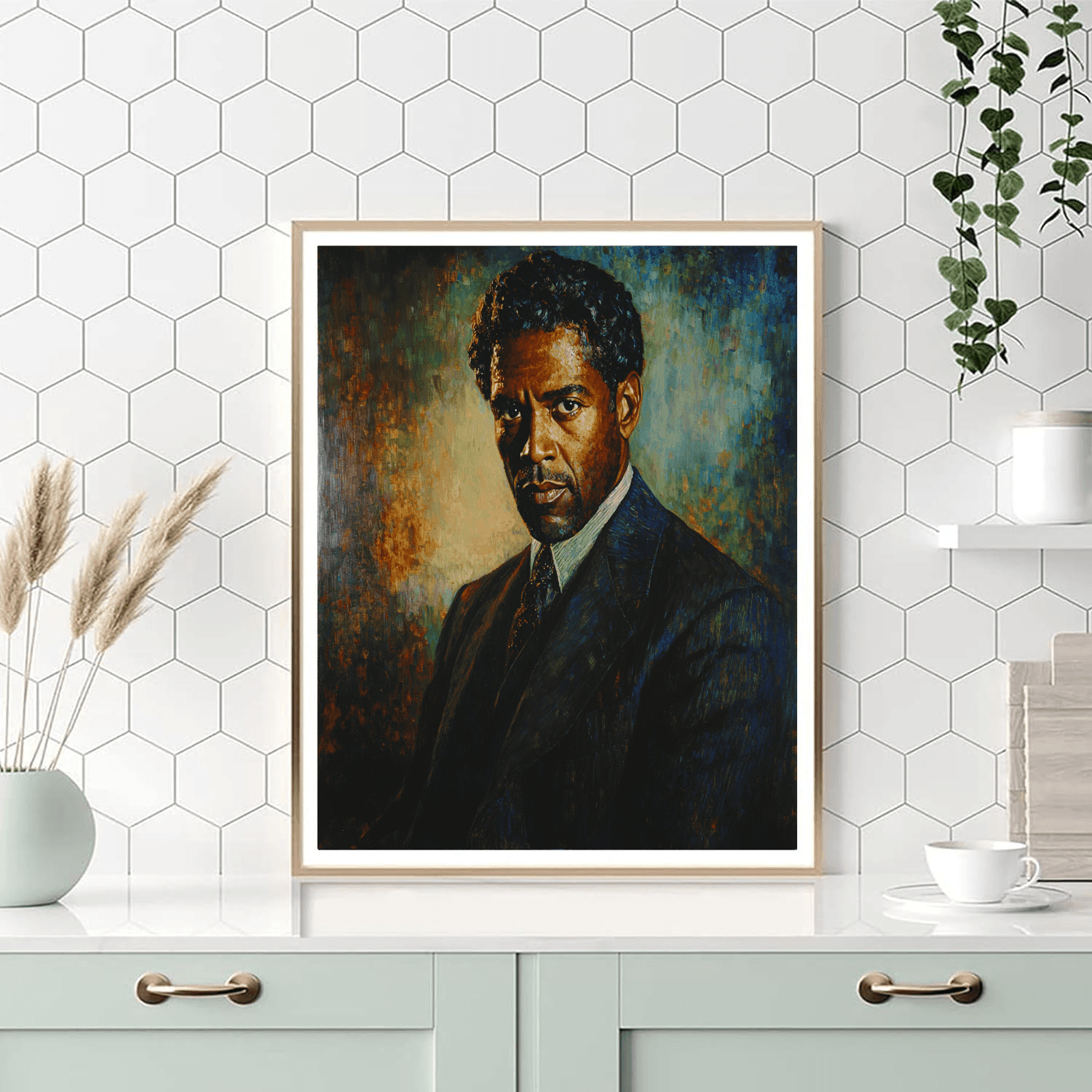 Denzel Washington: Echoing The Voice Of A Leading Man Paint By Numbers Kits