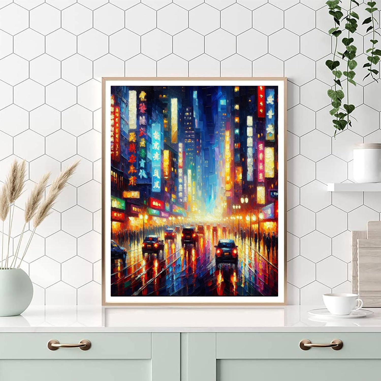 City Buzz Numbered Painting Kits