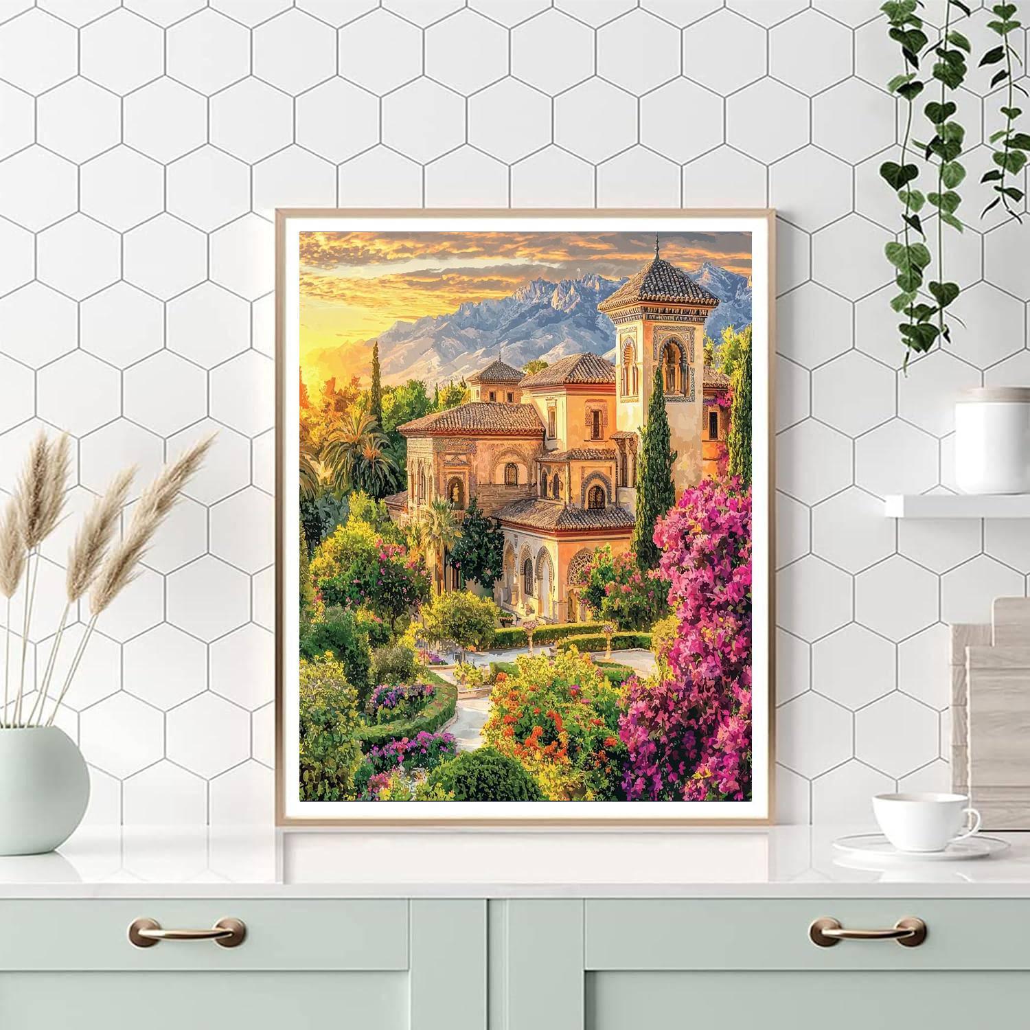 Granada - Spain Numbered Painting Kits